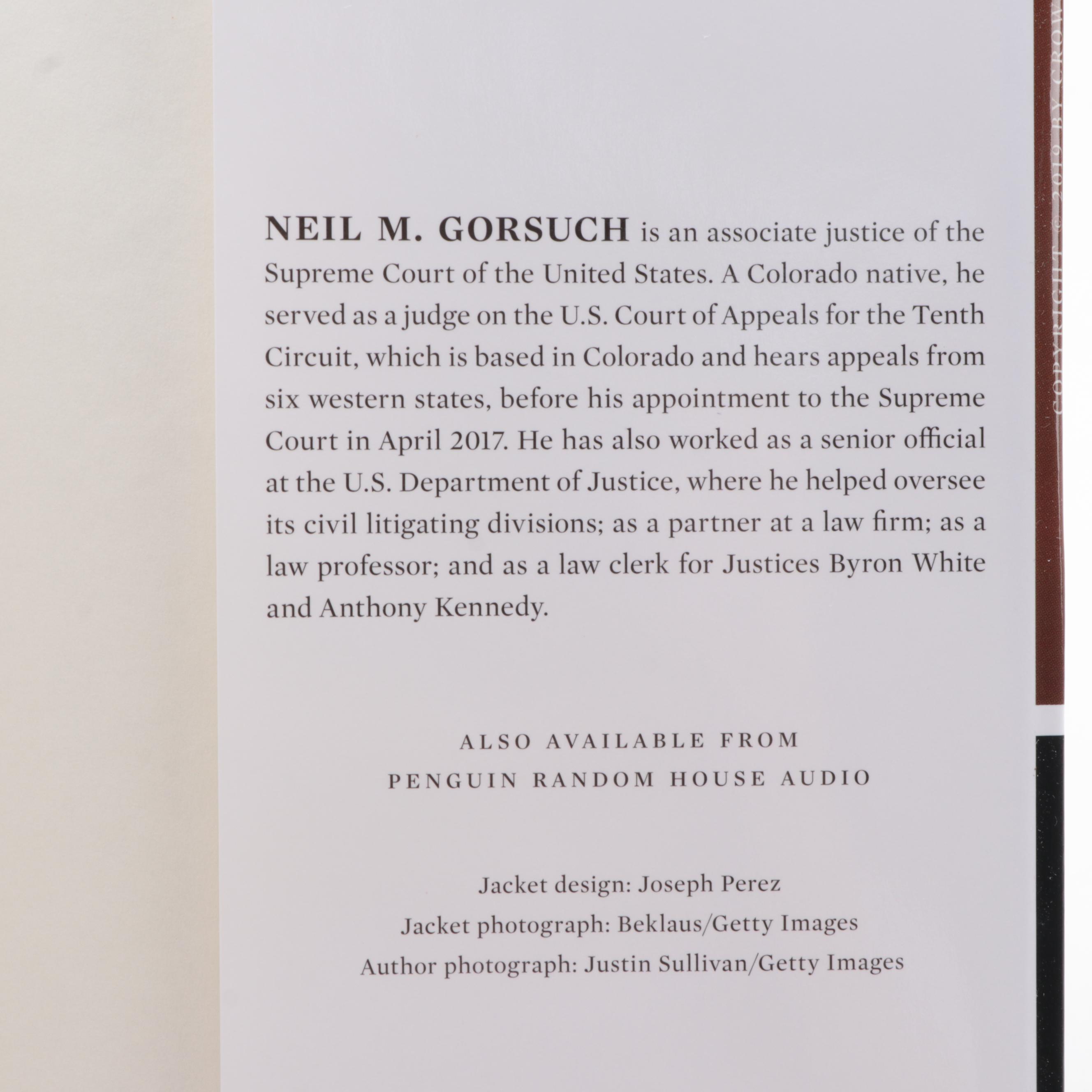 Signed First Editions "A Republic" and "What Color is a Conservative?"