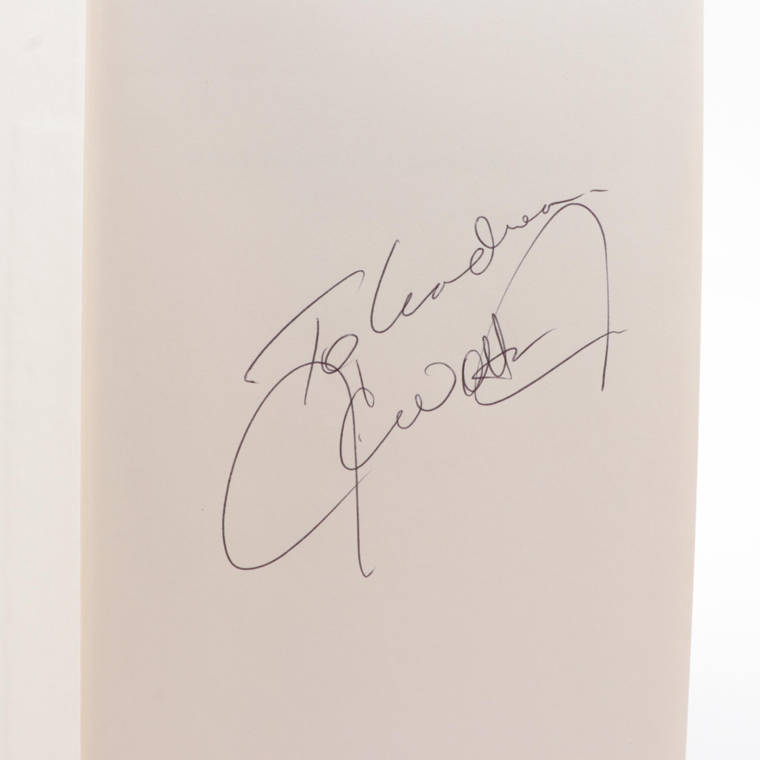 Signed First Editions "A Republic" and "What Color is a Conservative?"