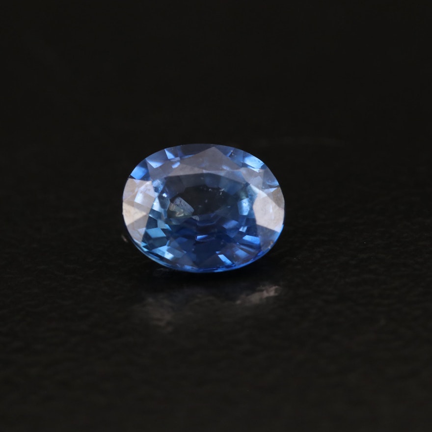 Loose Oval Faceted Sapphire