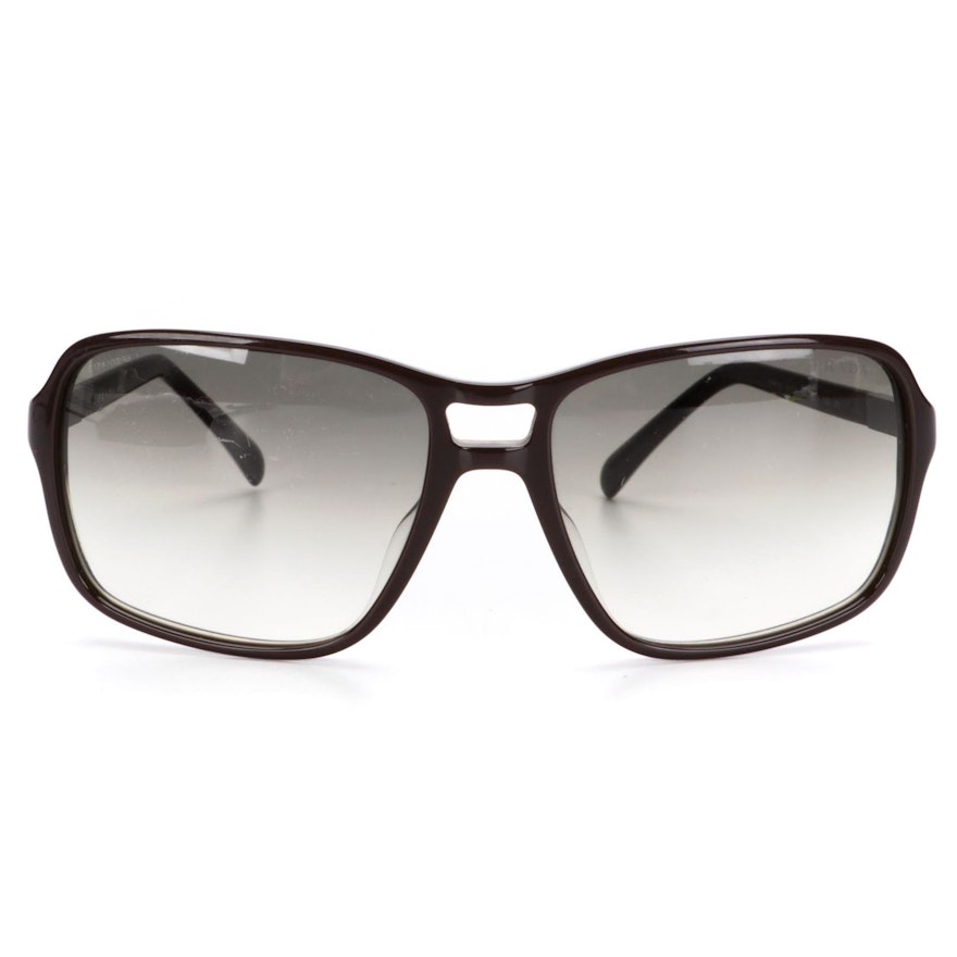 Prada SPR01N Top Tobacco Military Sunglasses