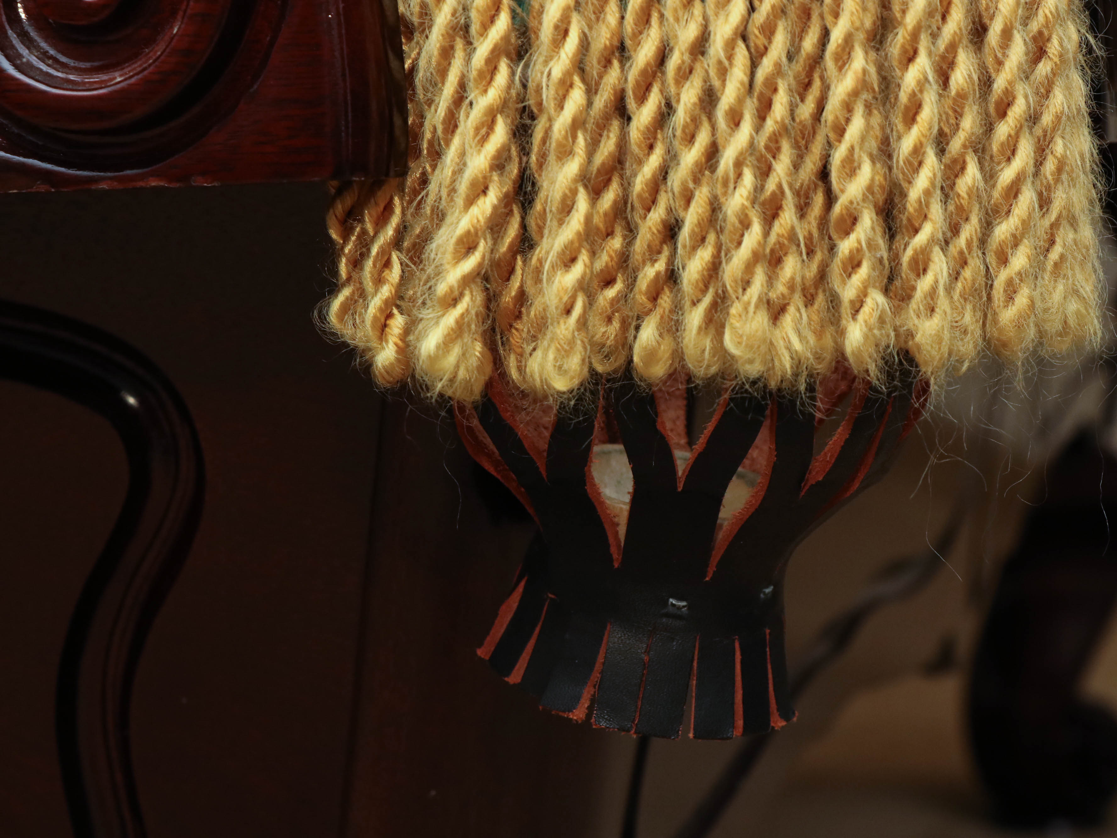 Brunswick "Orleans" Eight Foot Mahogany Billiard Table with Accessories