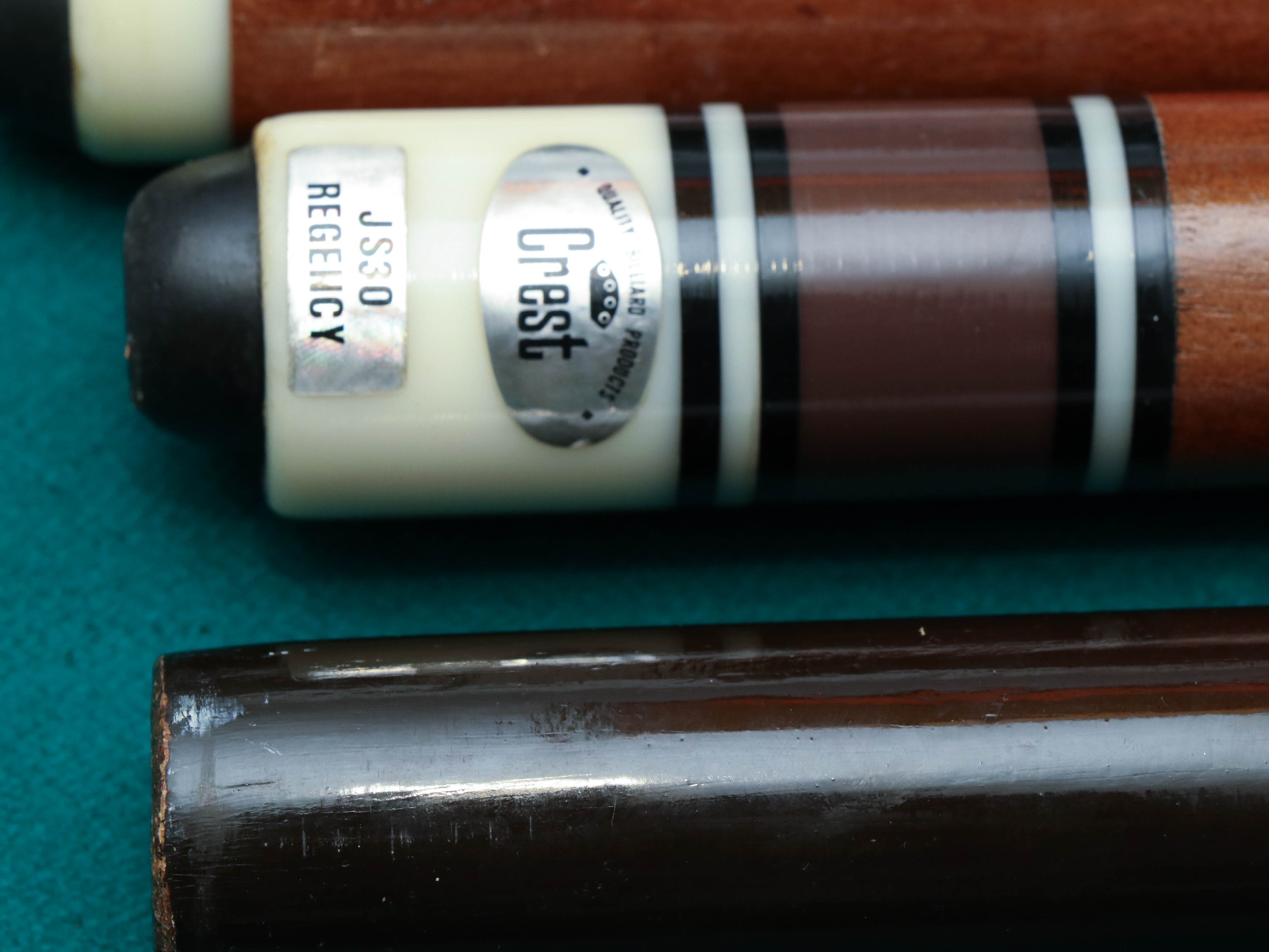 Brunswick "Orleans" Eight Foot Mahogany Billiard Table with Accessories