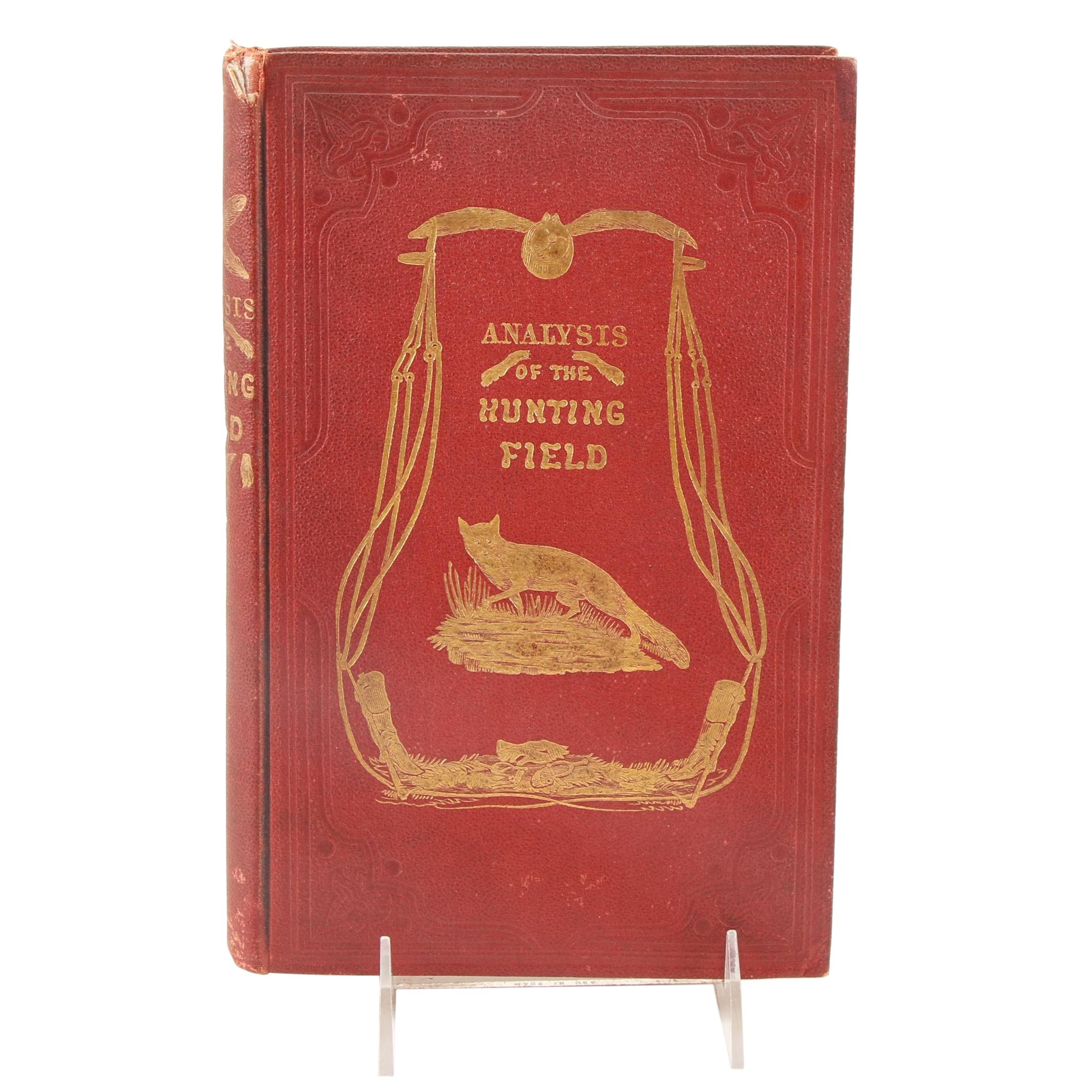 First Edition "Analysis of the Hunting Field" by Robert Surtees, 1846