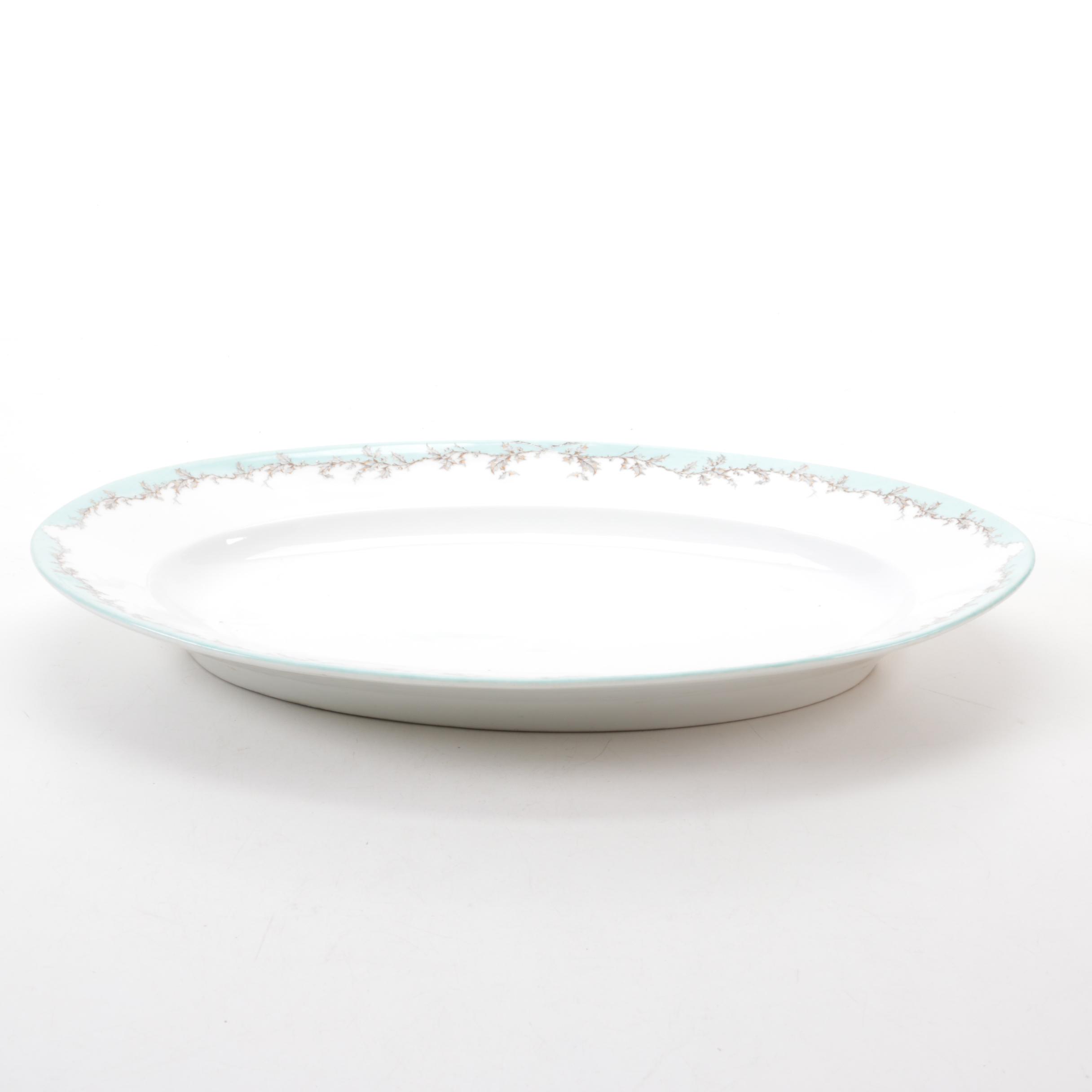 Haviland & Co. for Rice & Burnett of Cleveland Porcelain Serving Platter