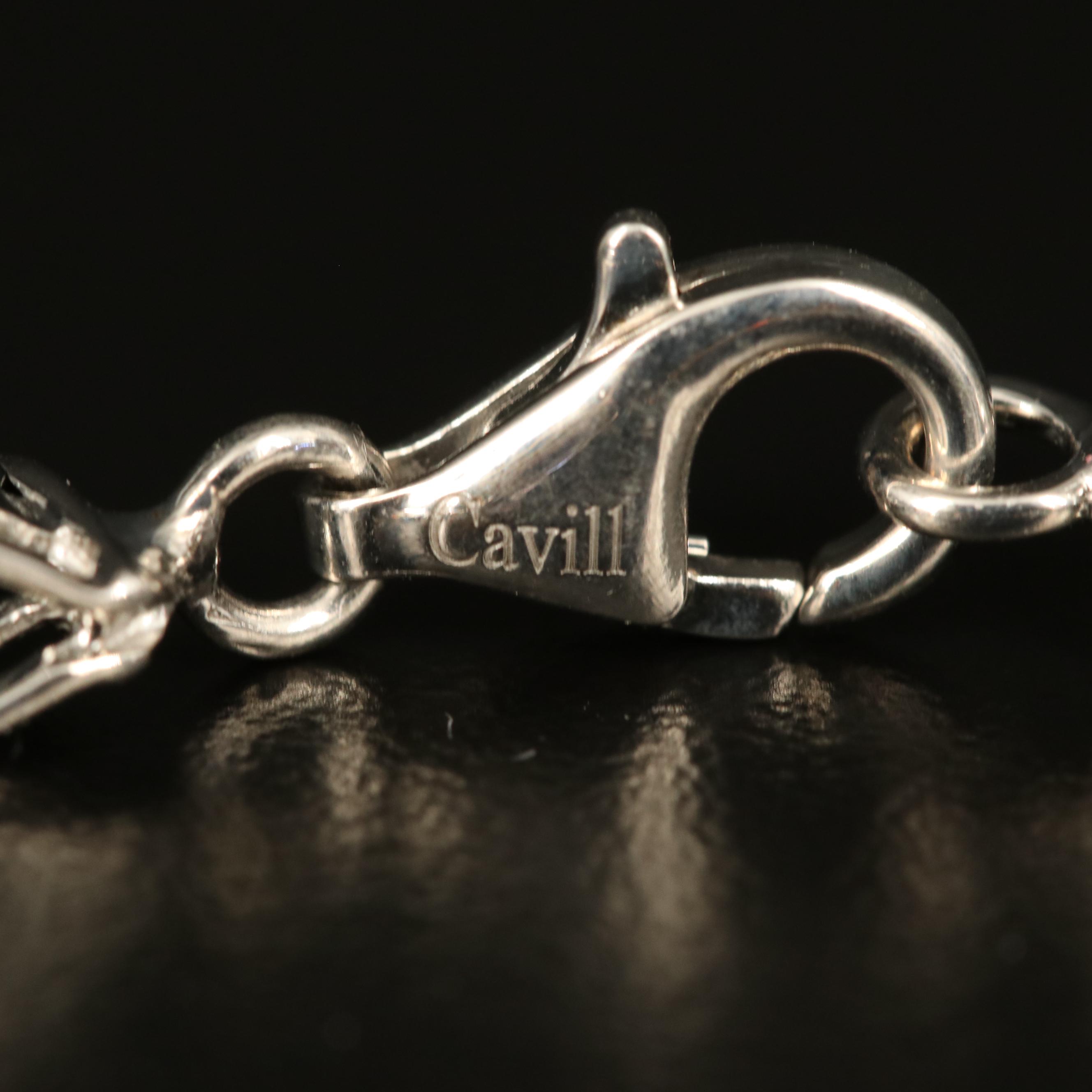 Sterling Line Bracelet with Emerald, Fire Opal and Apatite