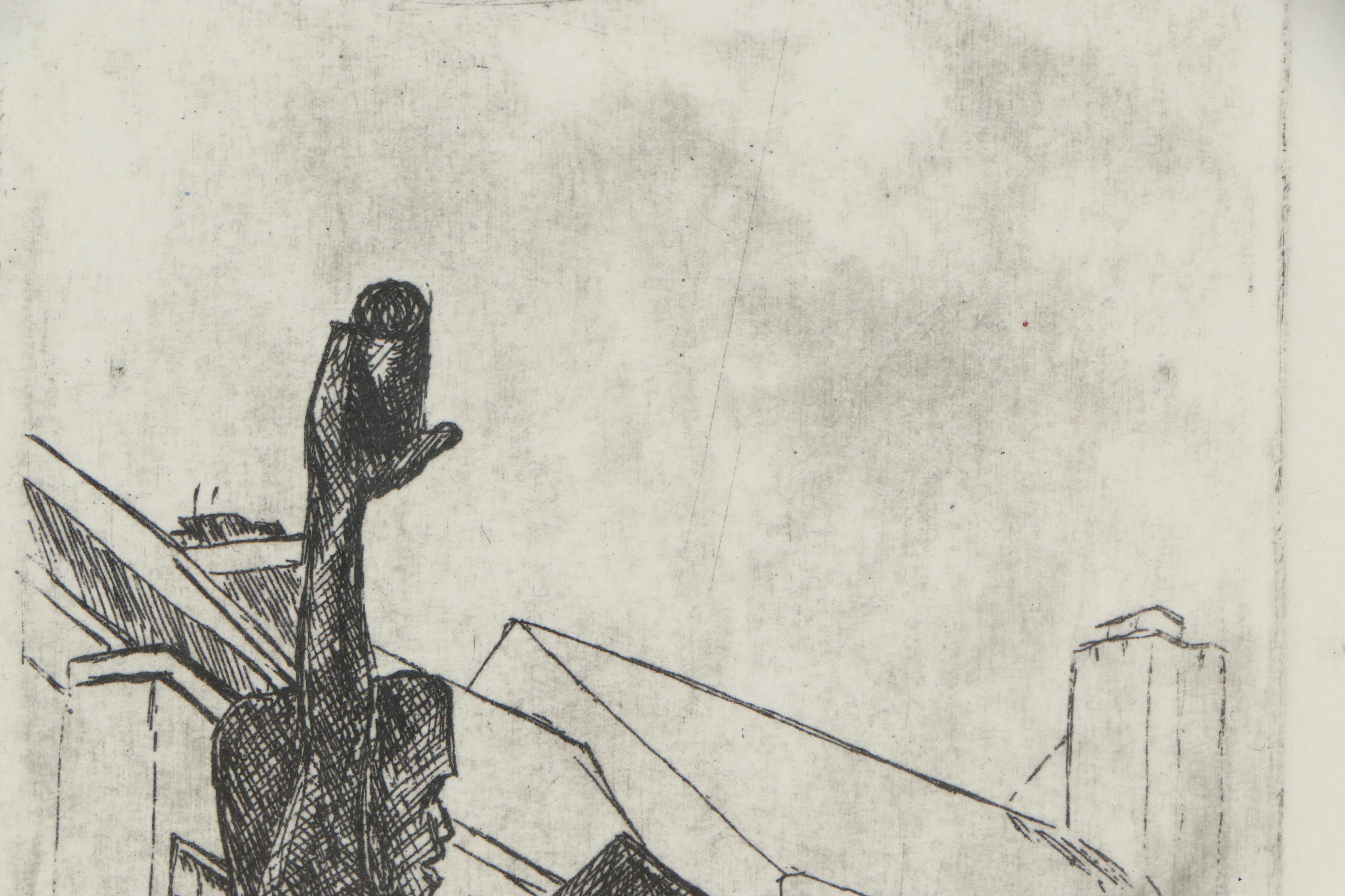 Simone Decré Figurative Etching