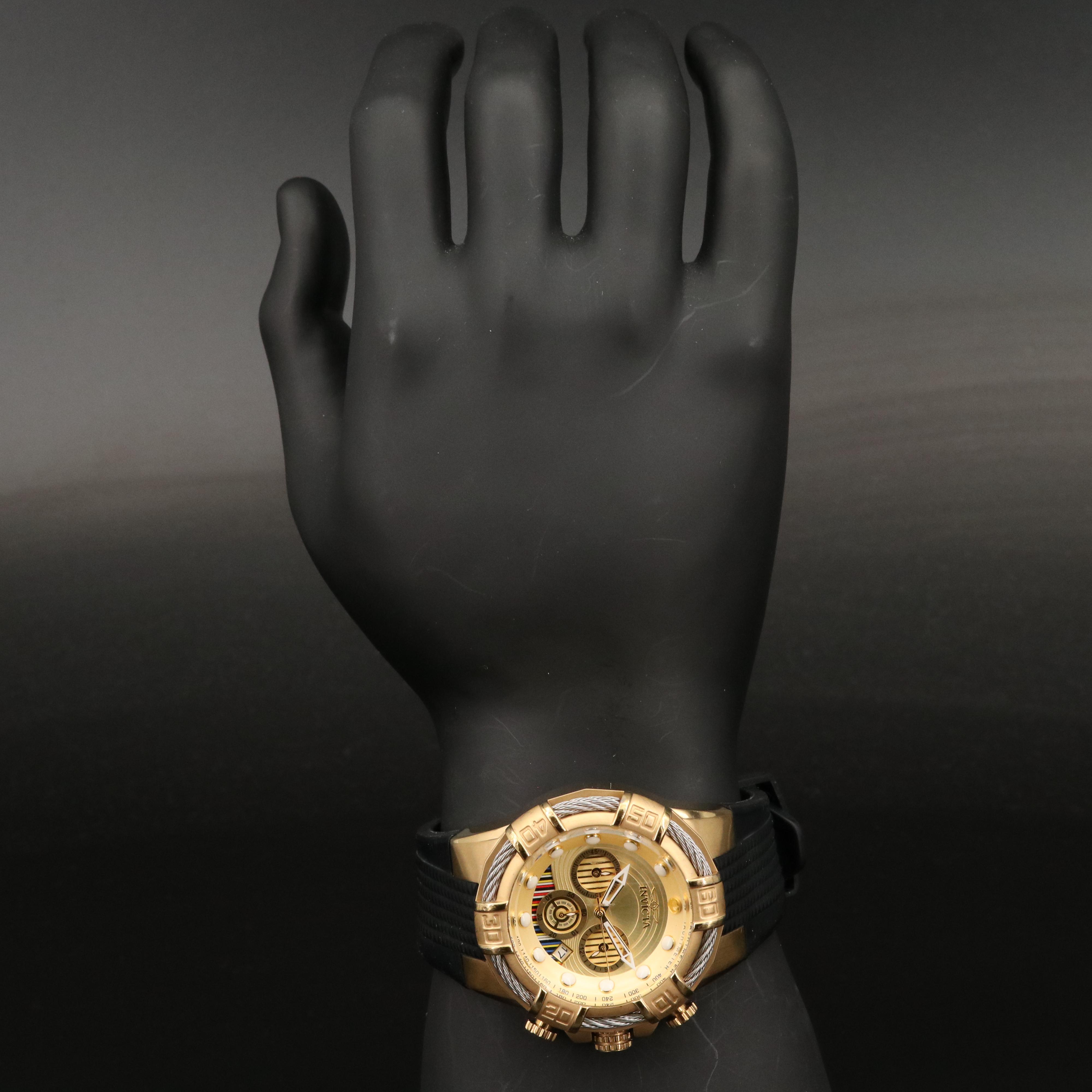 "Star Wars C-3PO" Invicta Chronograph Stainless Steel Watch