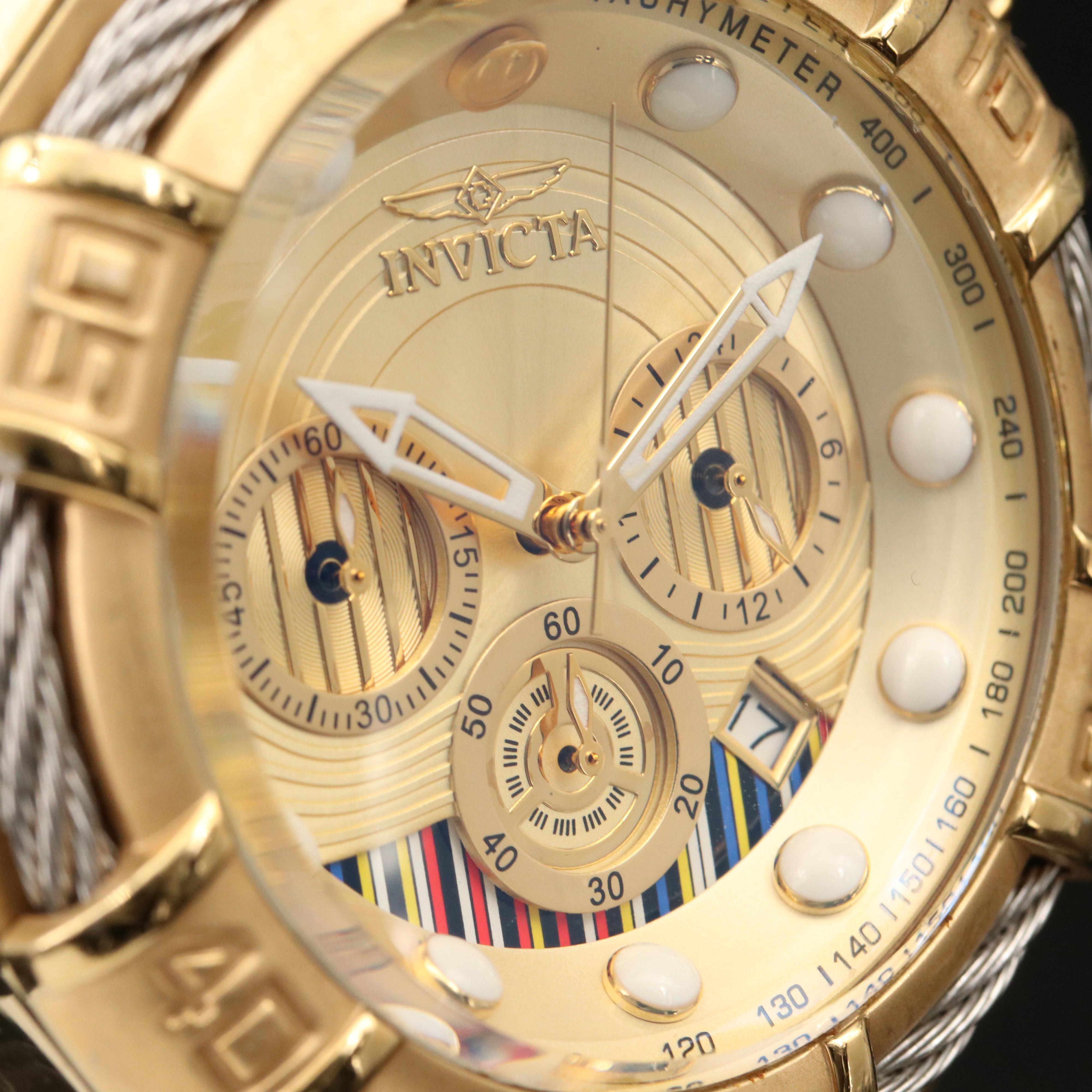 "Star Wars C-3PO" Invicta Chronograph Stainless Steel Watch