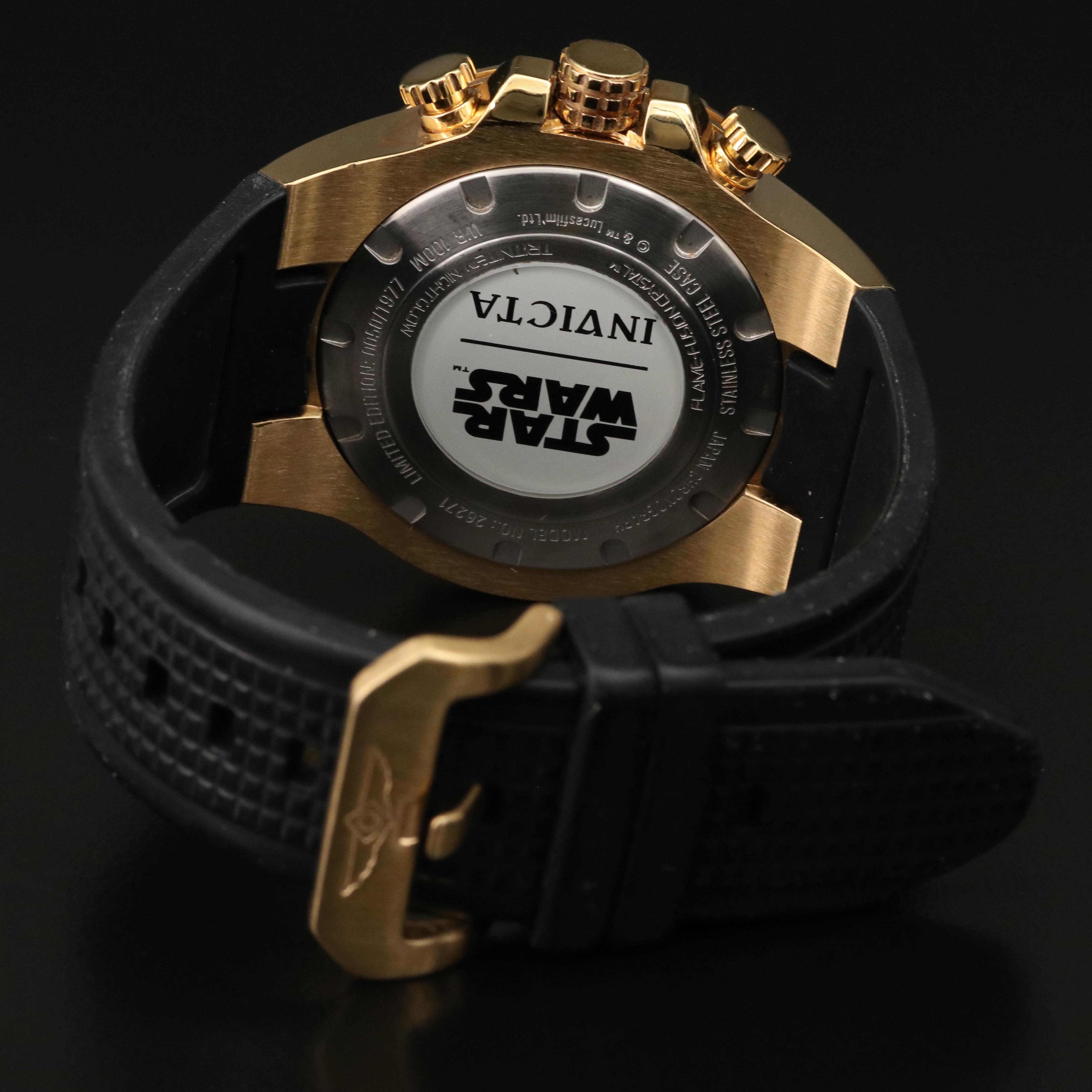"Star Wars C-3PO" Invicta Chronograph Stainless Steel Watch