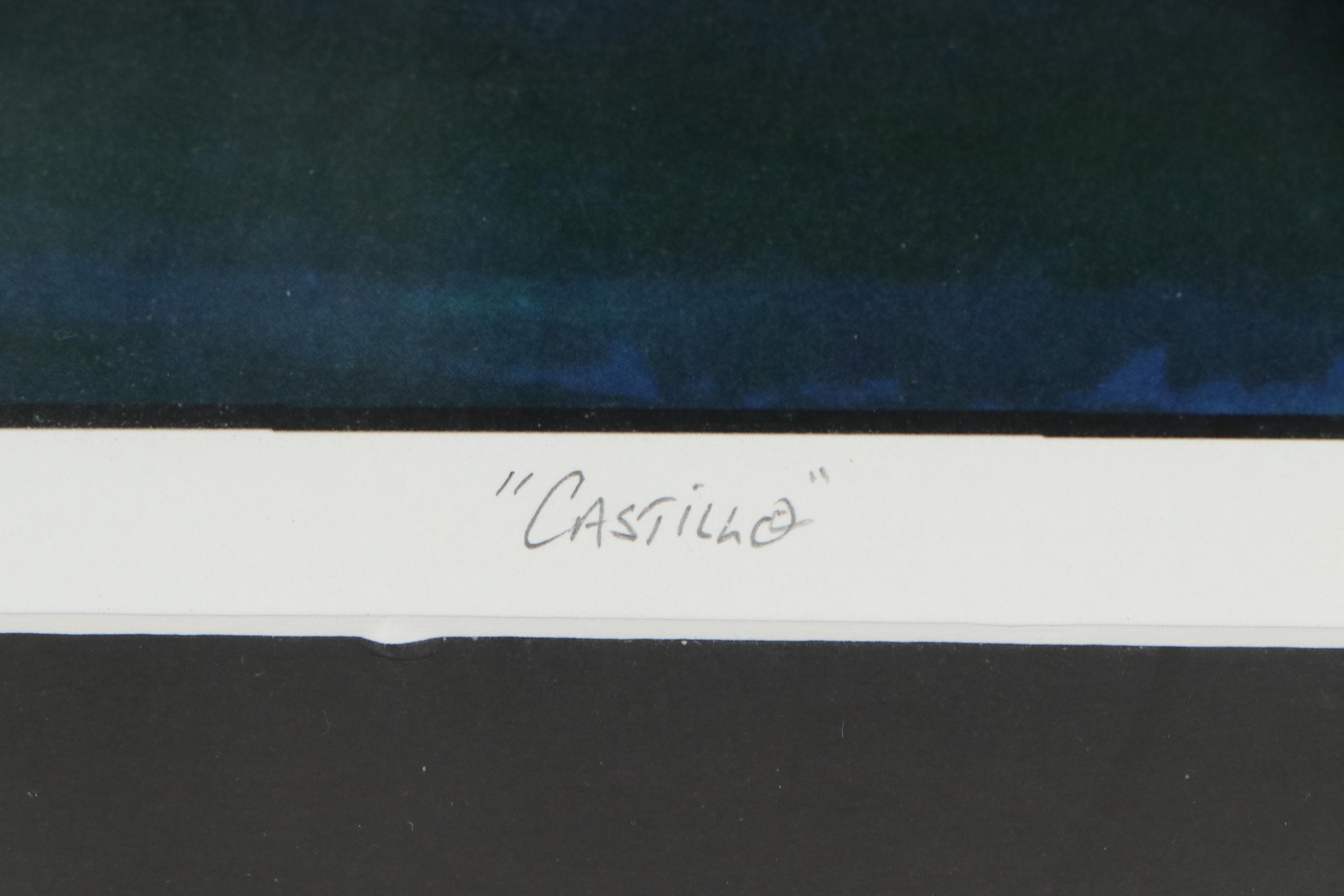 Suvo Offset Lithograph "Castillo"