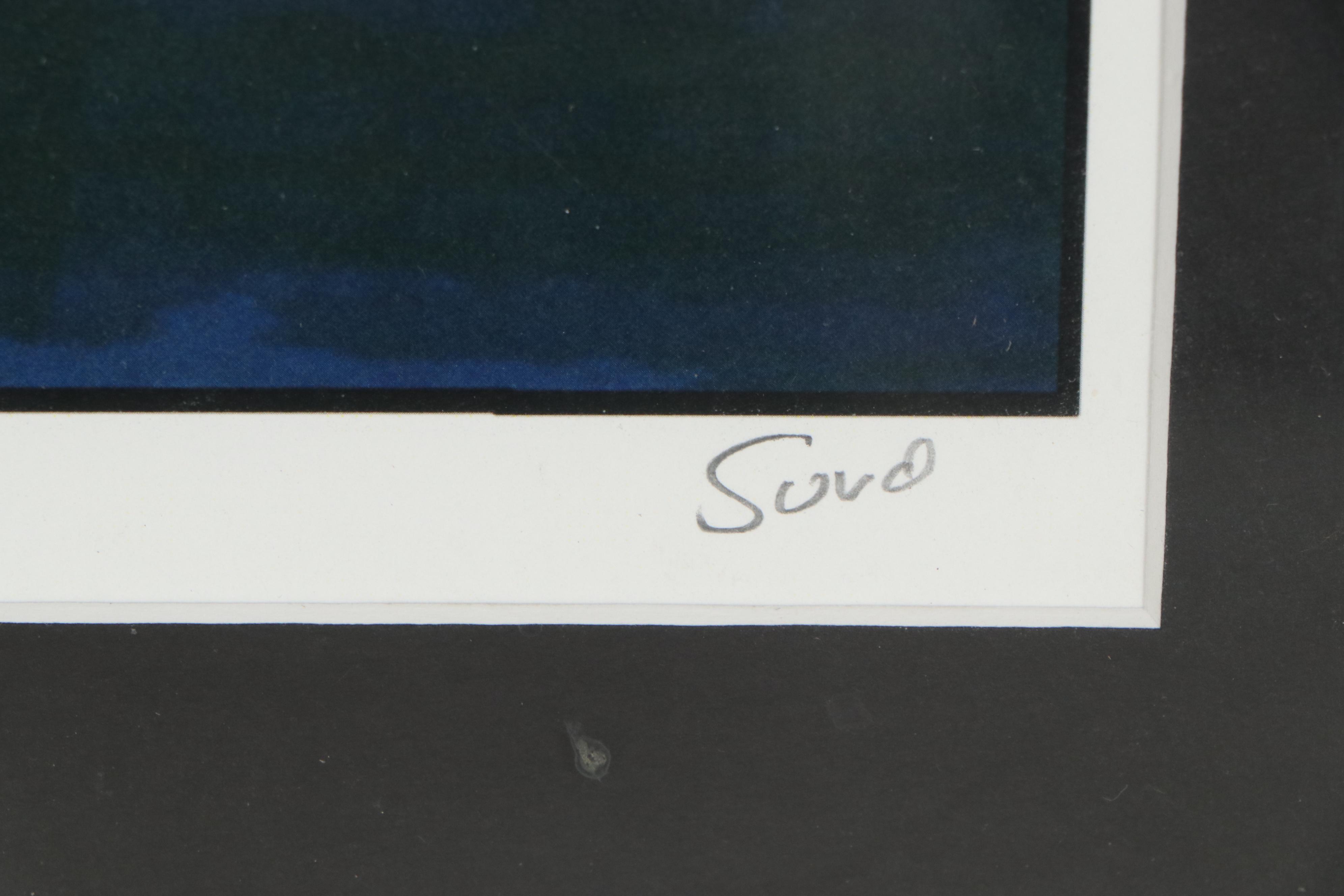 Suvo Offset Lithograph "Castillo"