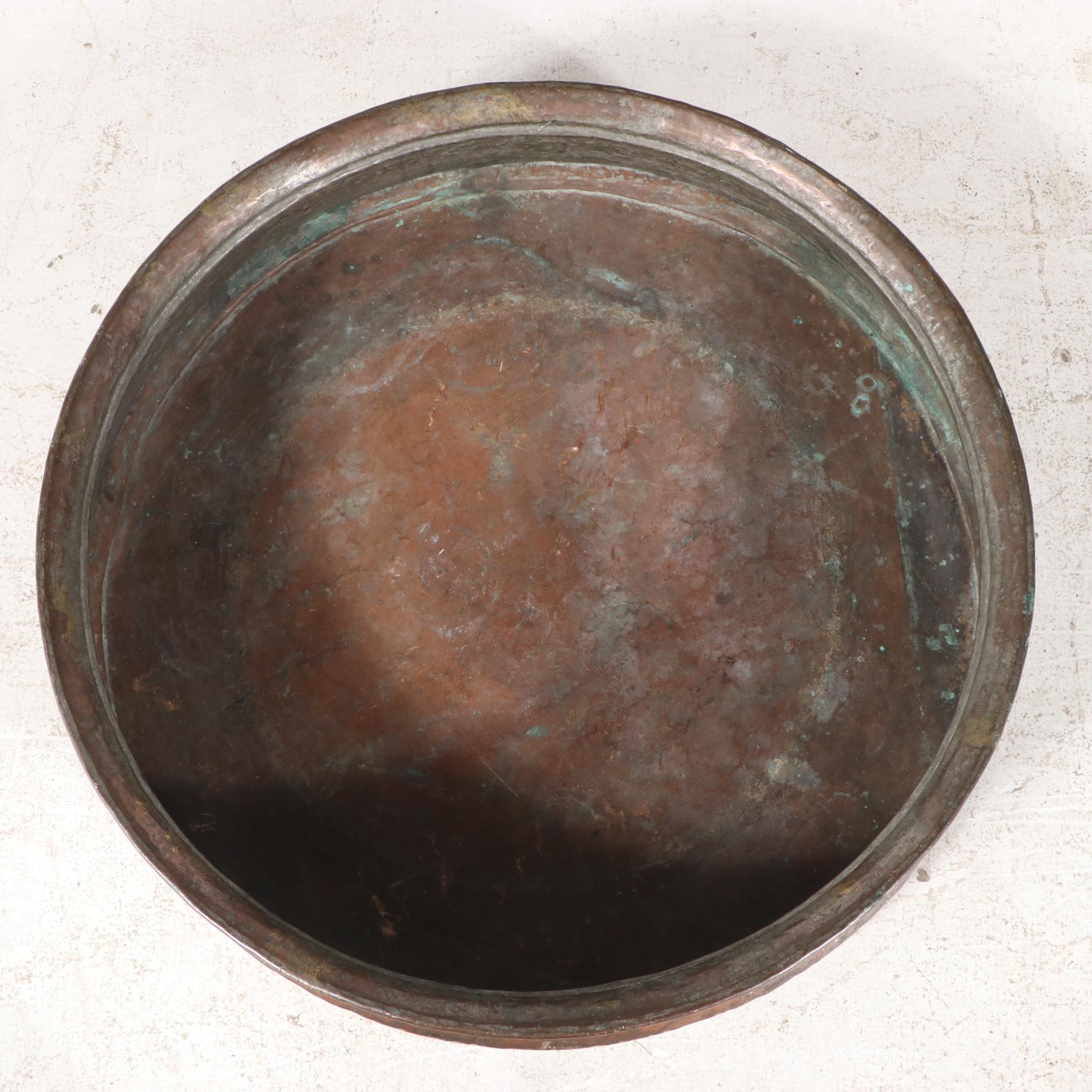 Hammered Copper Handi Bowl