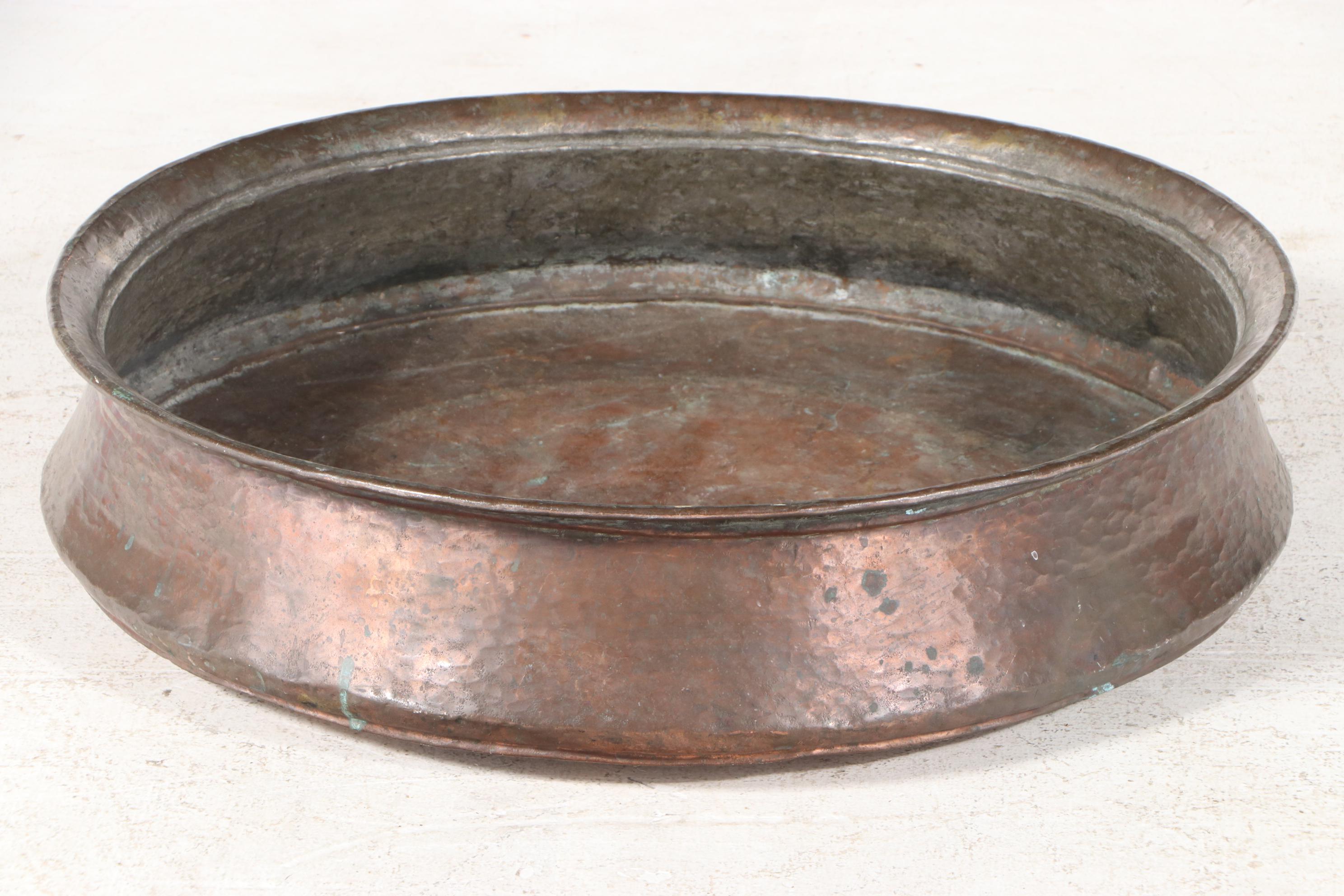 Hammered Copper Handi Bowl