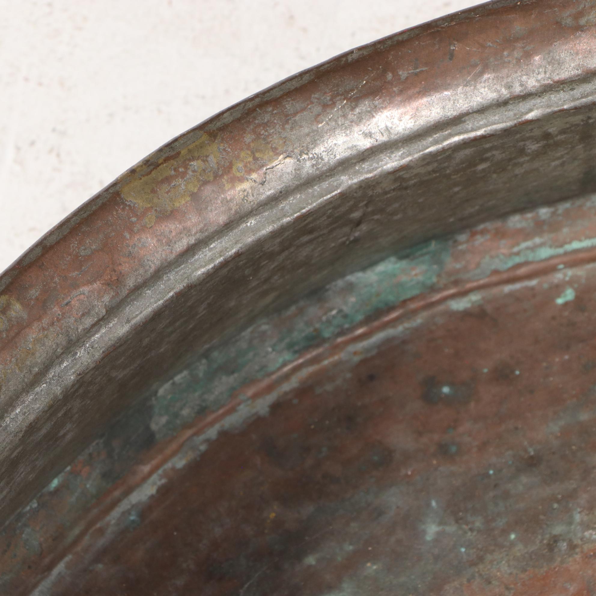 Hammered Copper Handi Bowl