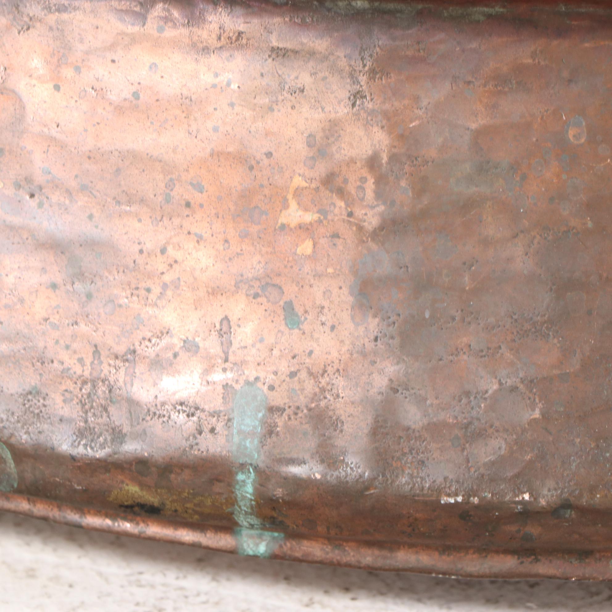 Hammered Copper Handi Bowl