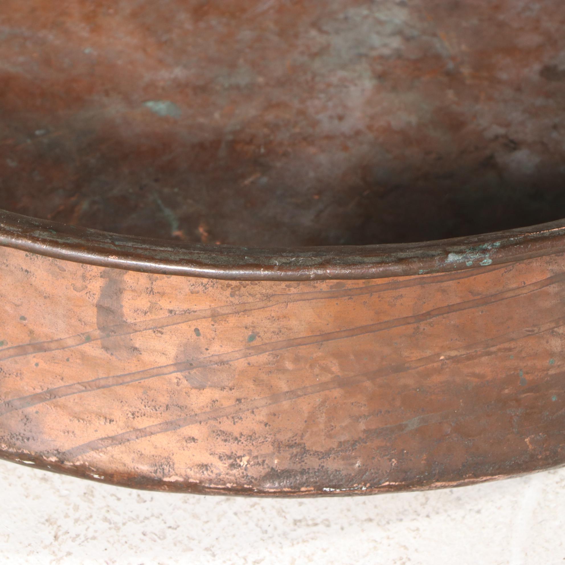 Hammered Copper Handi Bowl