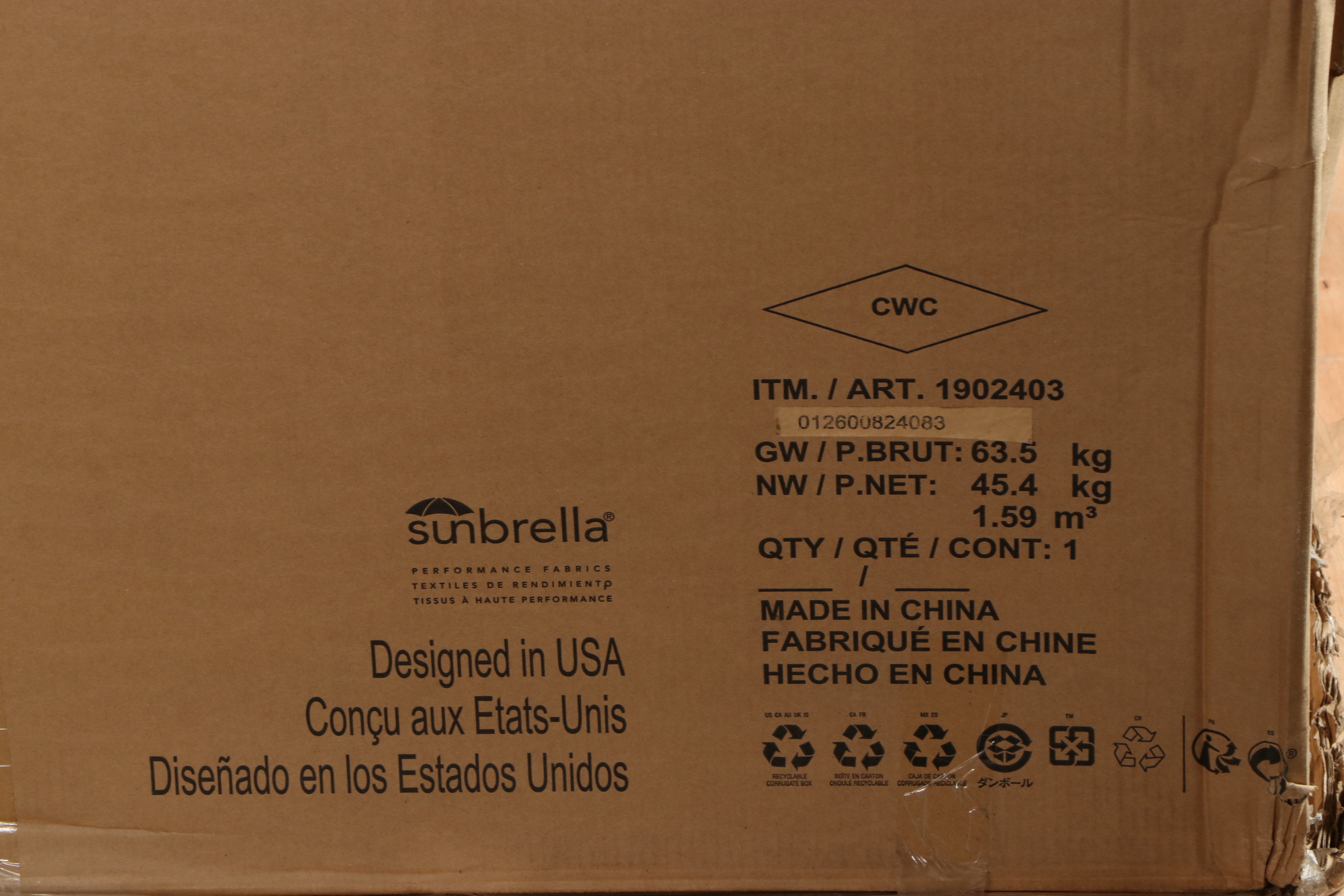 ATLeisure "Brookview" Six Piece Deep Seating Patio Set