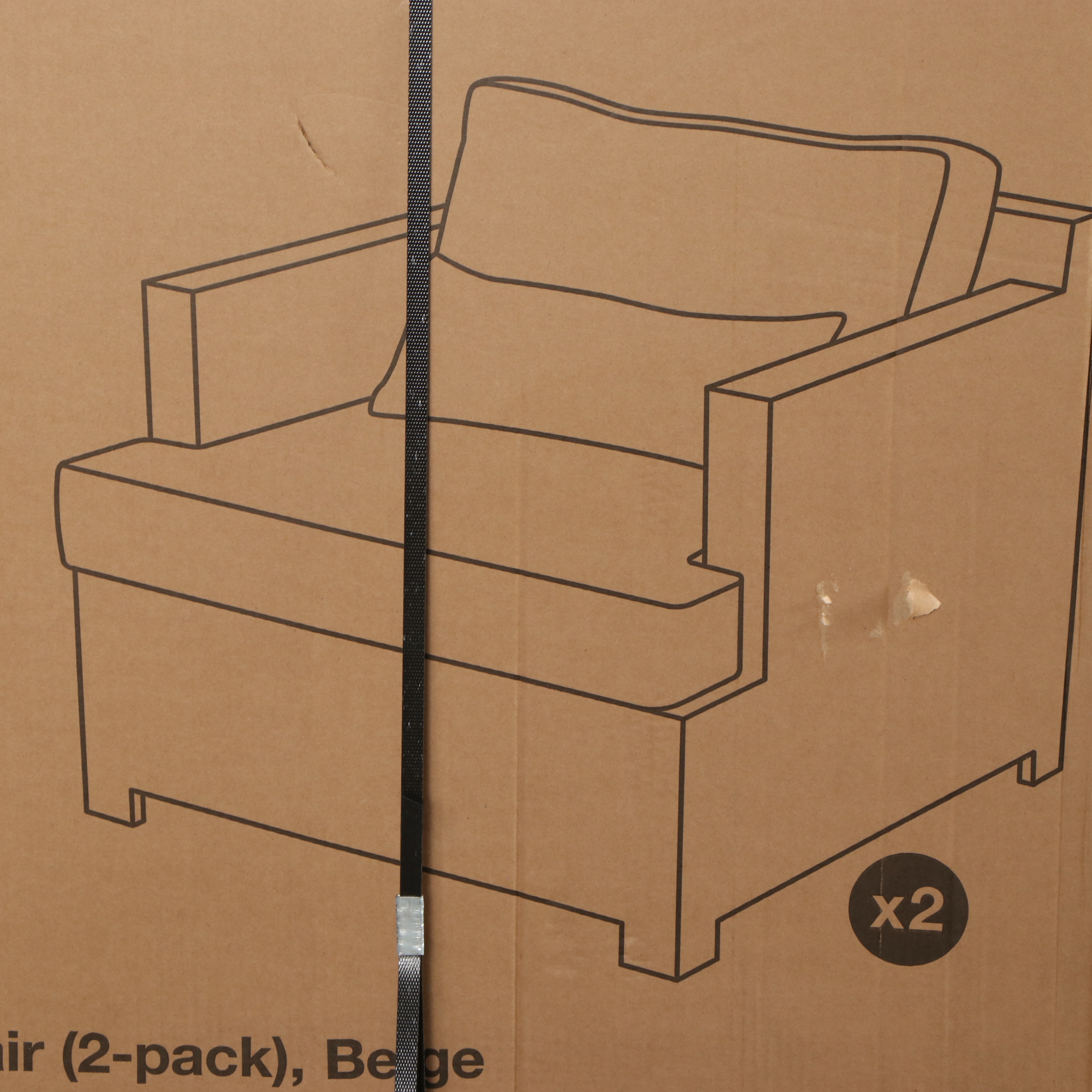 Abbyson Living "Belmont" Seven Piece Patio Seating Set