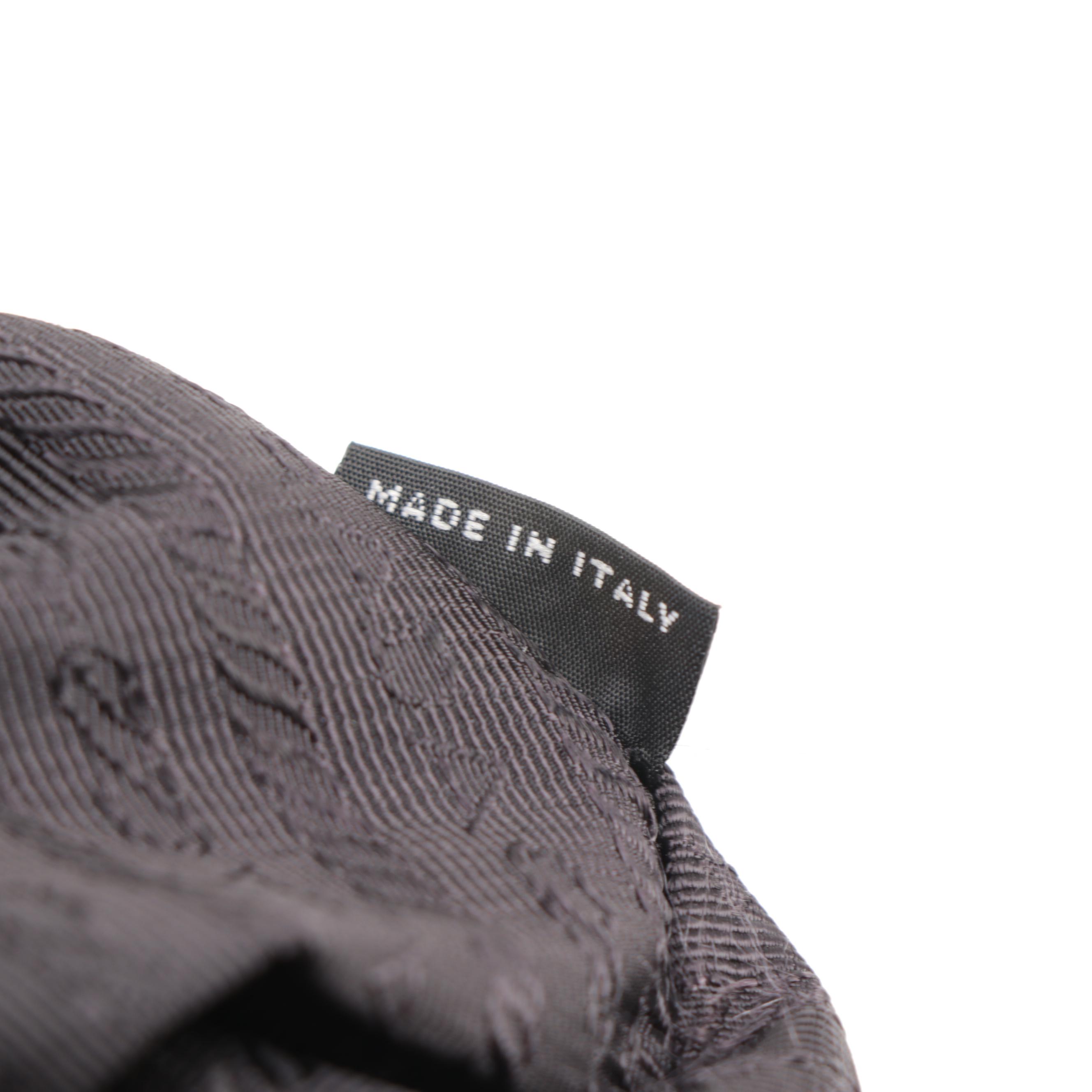 Prada Black Leather Two-Way Shoulder Zip Tote