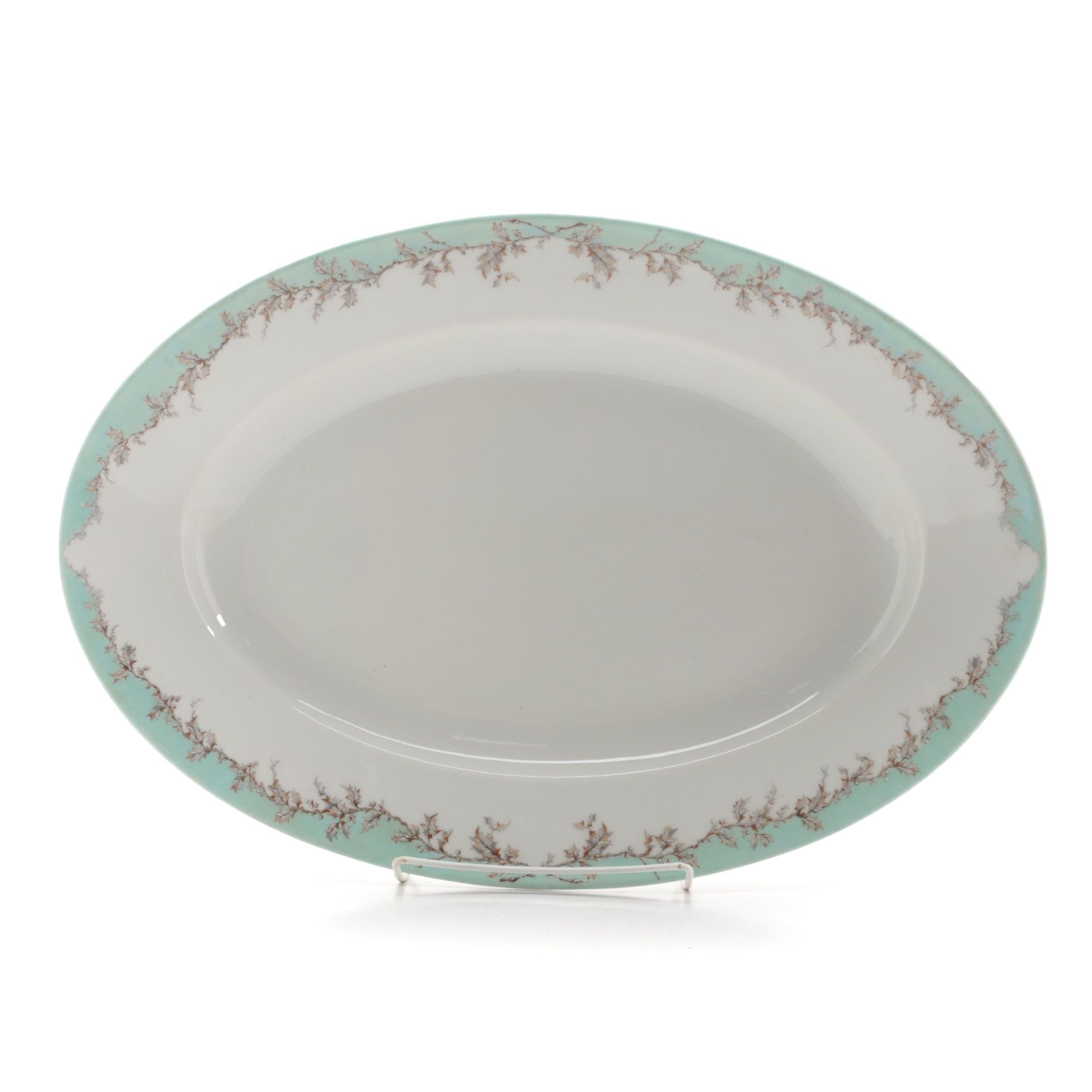 Haviland & Co. for Rice & Burnett of Cleveland Porcelain Serving Platter