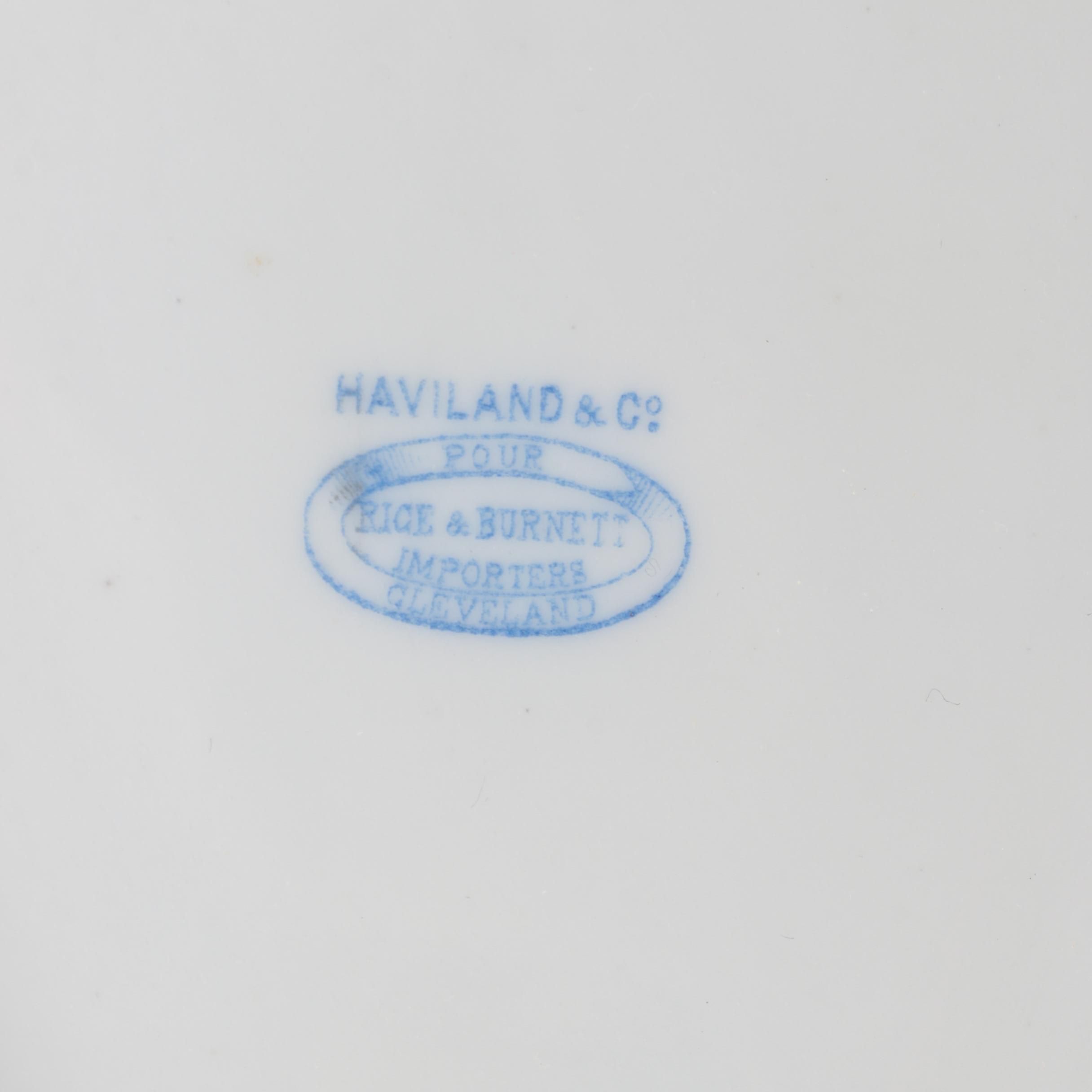 Haviland & Co. for Rice & Burnett of Cleveland Porcelain Serving Platter