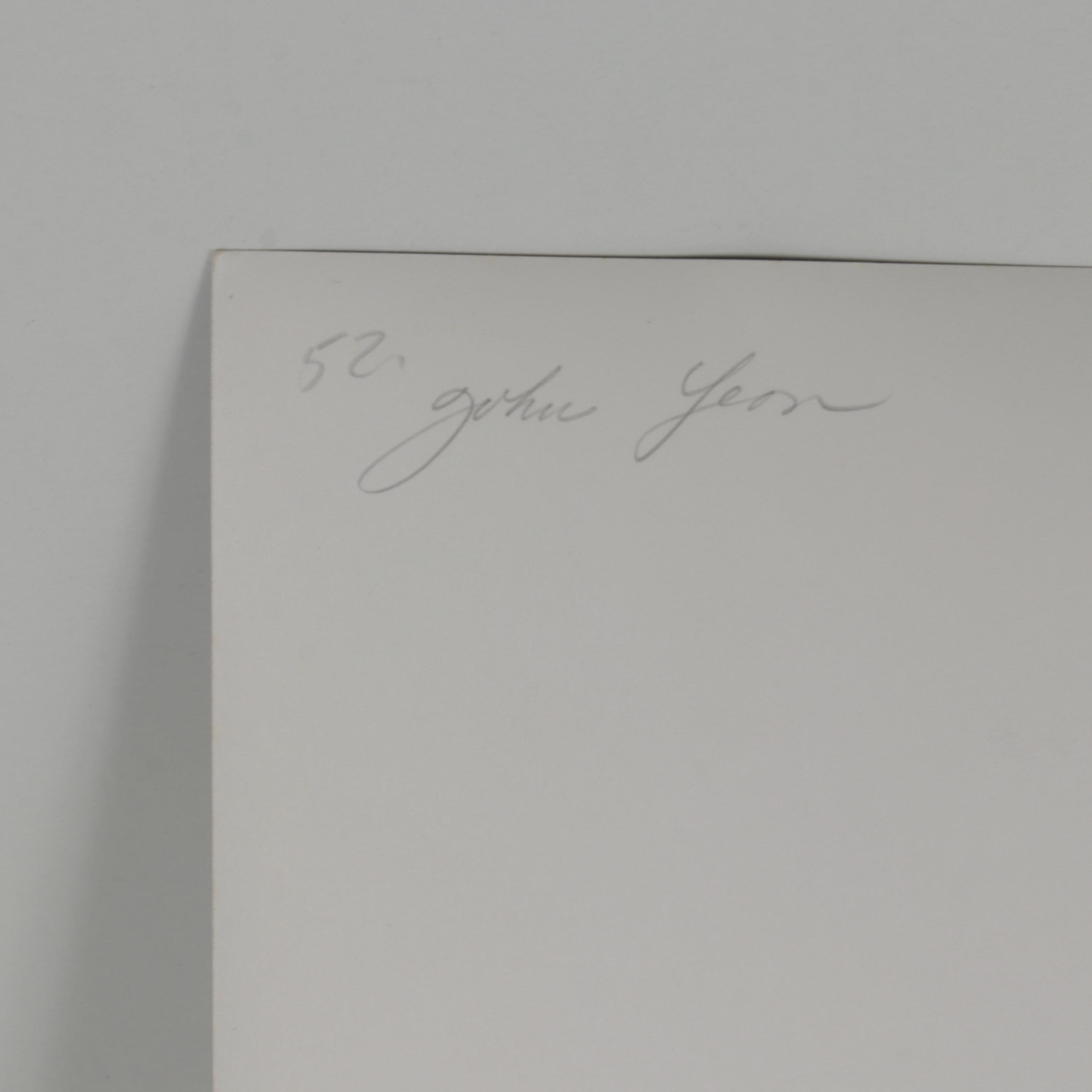 George Platt Lynes Silver Gelatin of Male Nude Reclining in Hammock