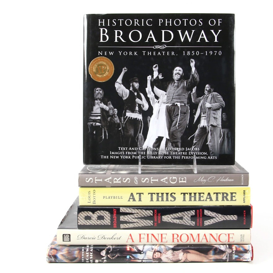 "Stars on Stage" by Mary C. Henderson and More Broadway Art and History Books