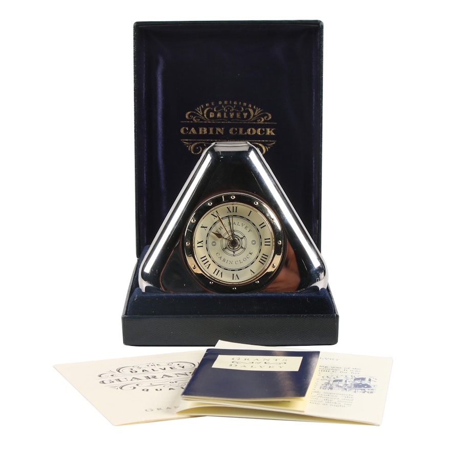 Grants of Dalvey " The Dalvey Cabin Clock", Late 20th Century