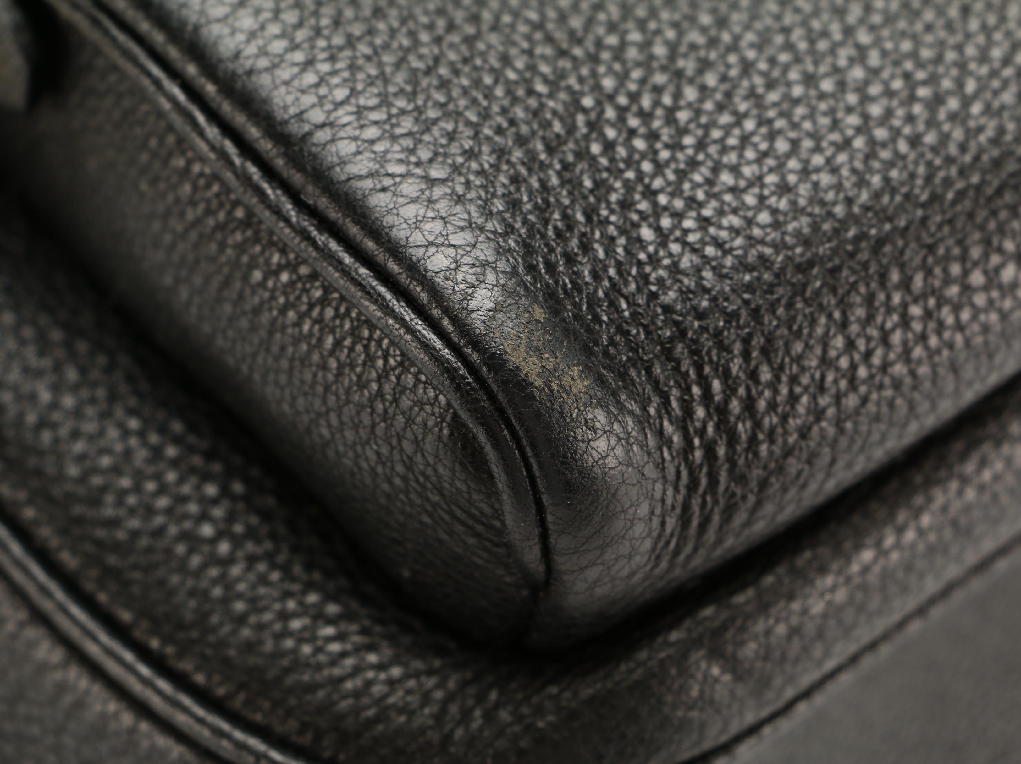 Prada Double-Zip Backpack in Black Vitello Daino Leather