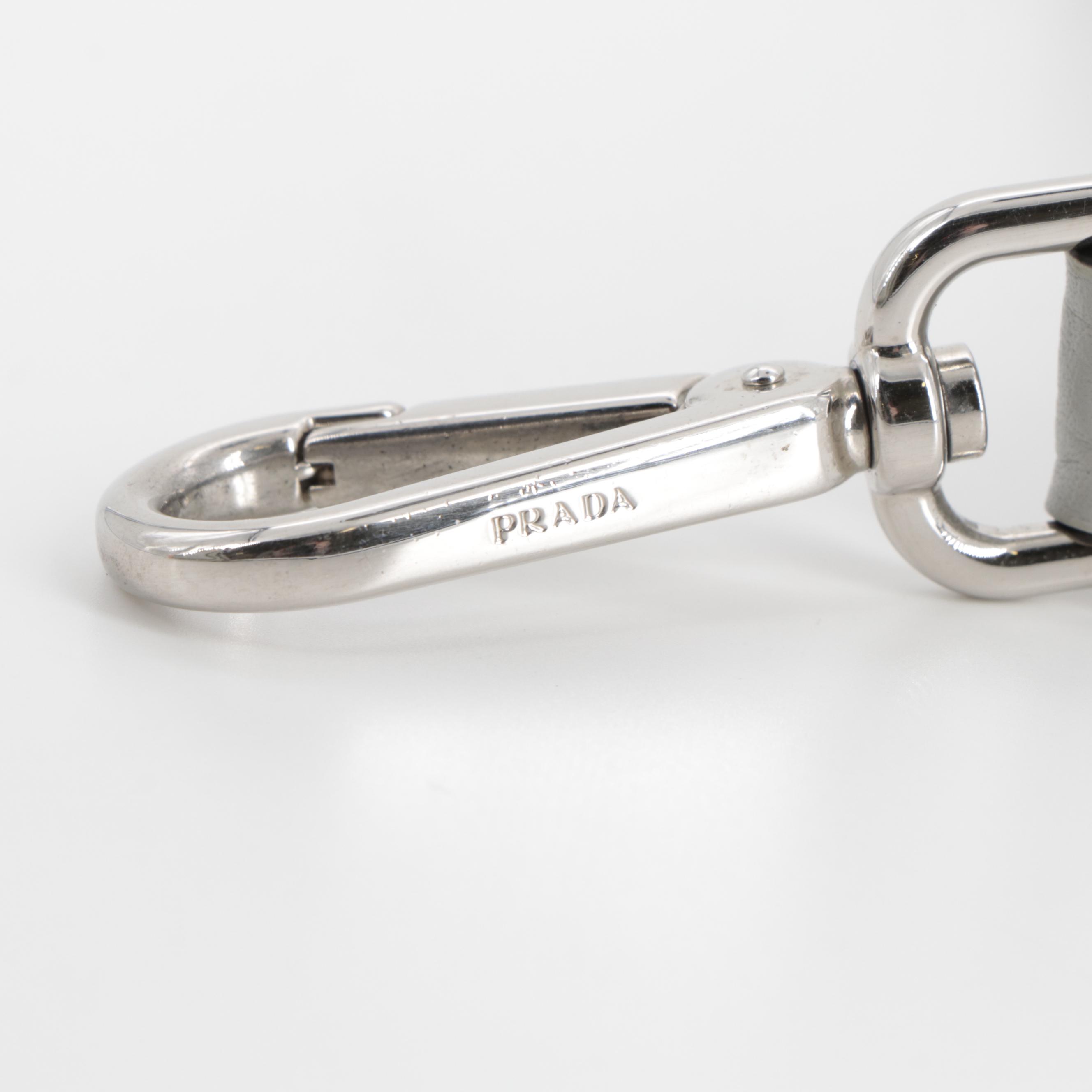 Prada Two-Way Bauletto Bag in Nube Vitello Phenix Leather