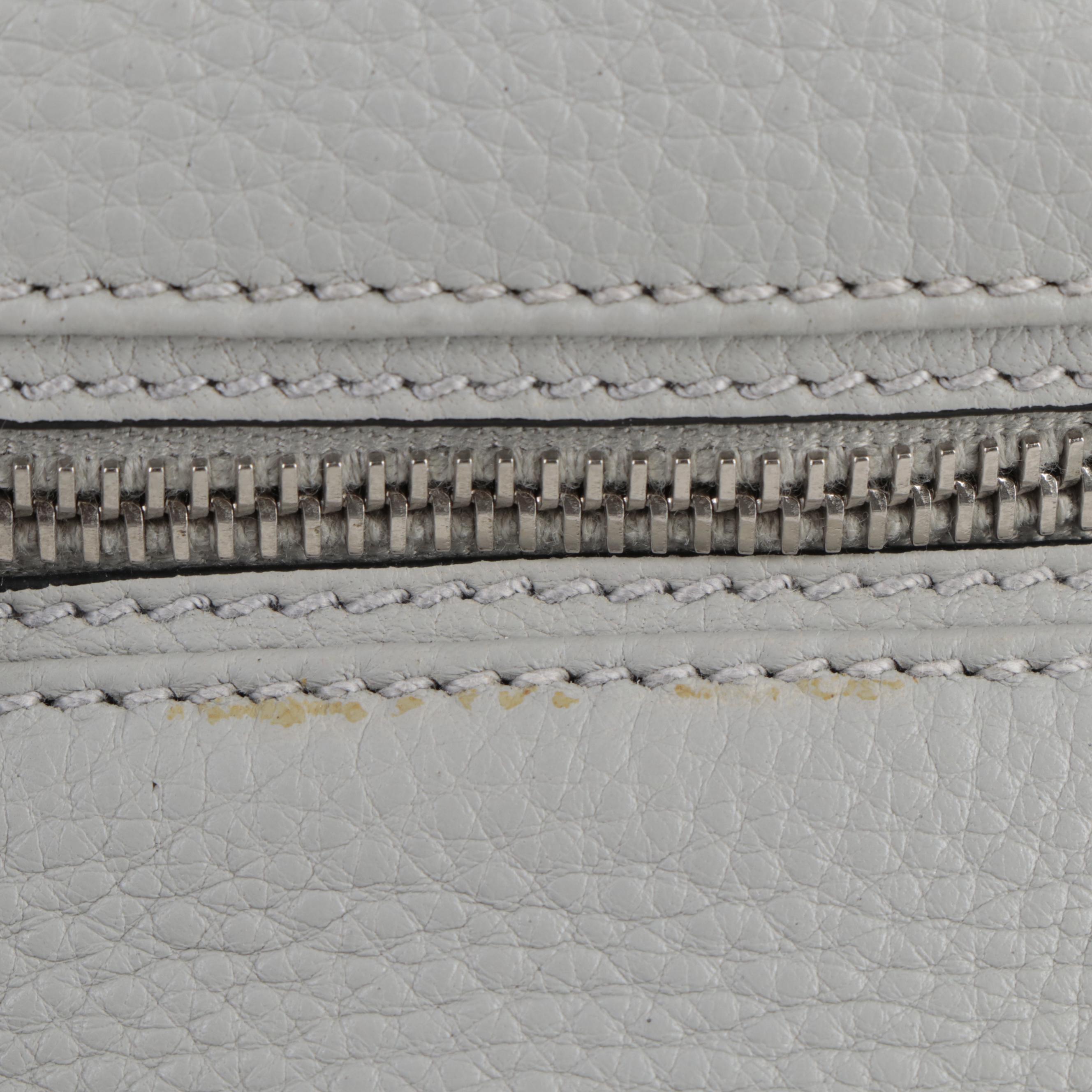 Prada Two-Way Bauletto Bag in Nube Vitello Phenix Leather