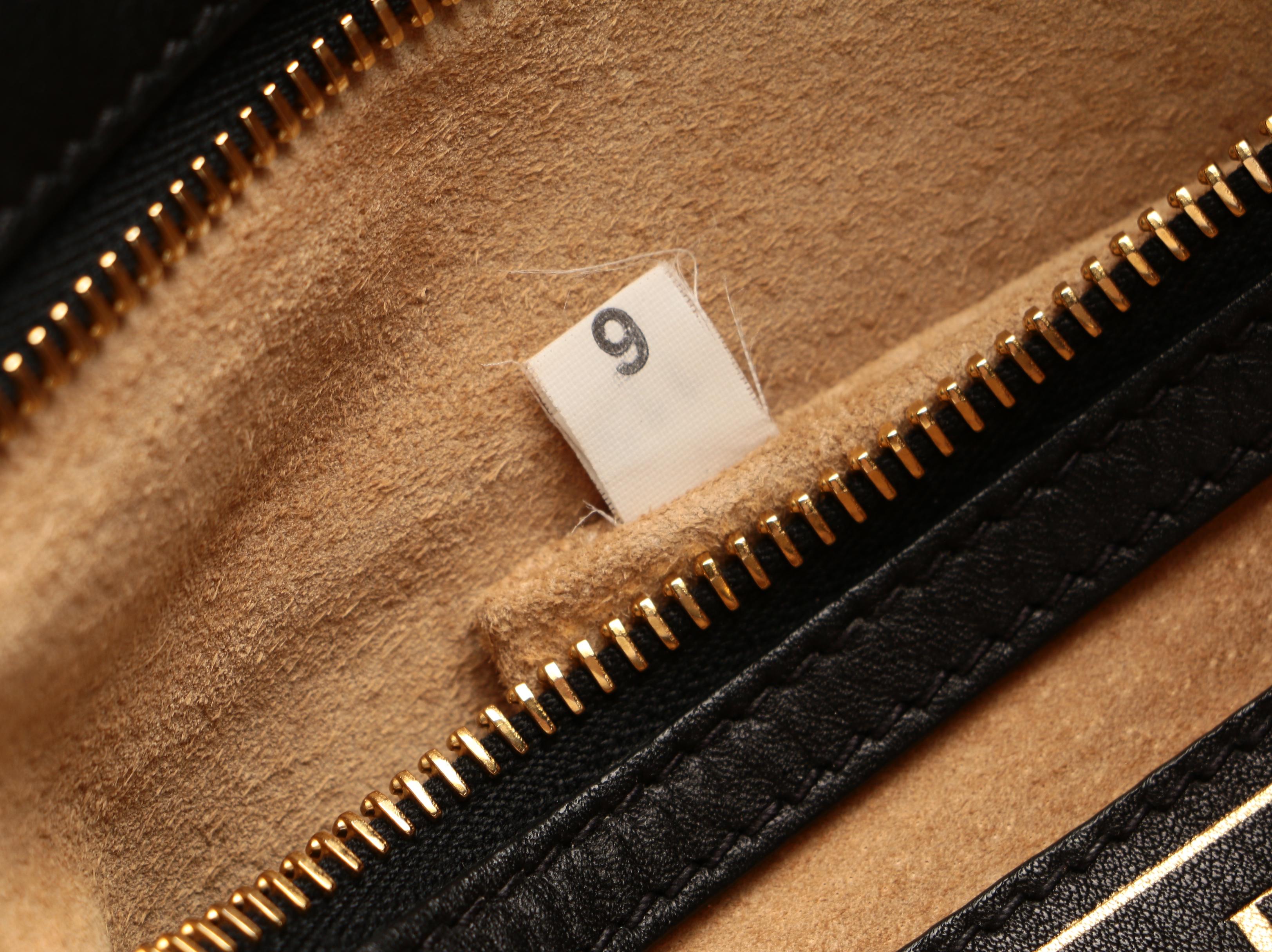 Prada Shoulder Bag in Black Leather