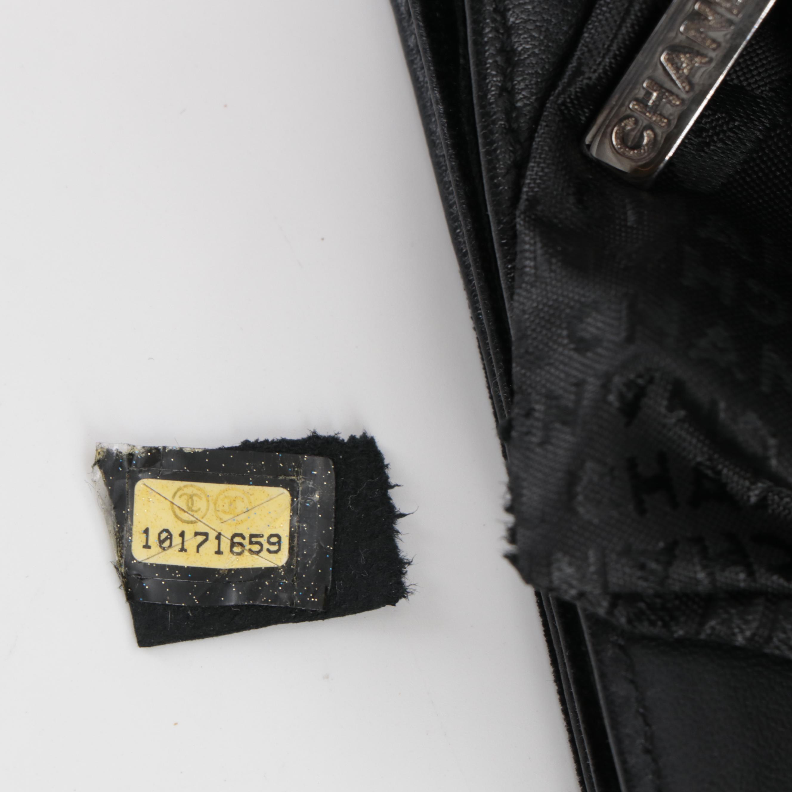 Chanel Camellia No. 5 Flap Bag in Black Velvet and Leather