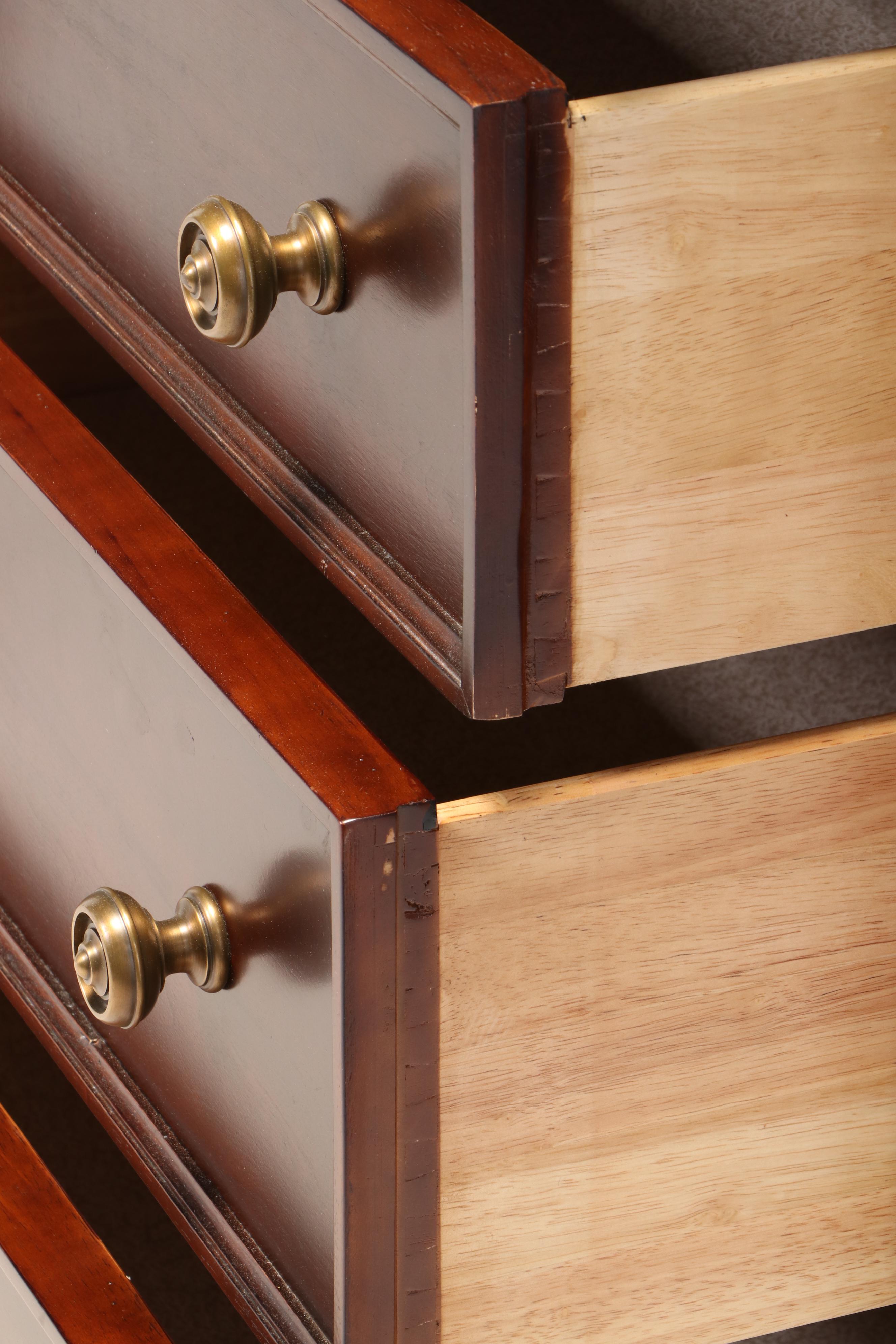 Martha Stewart by Bernhardt Empire Style Cherry Chest of Drawers