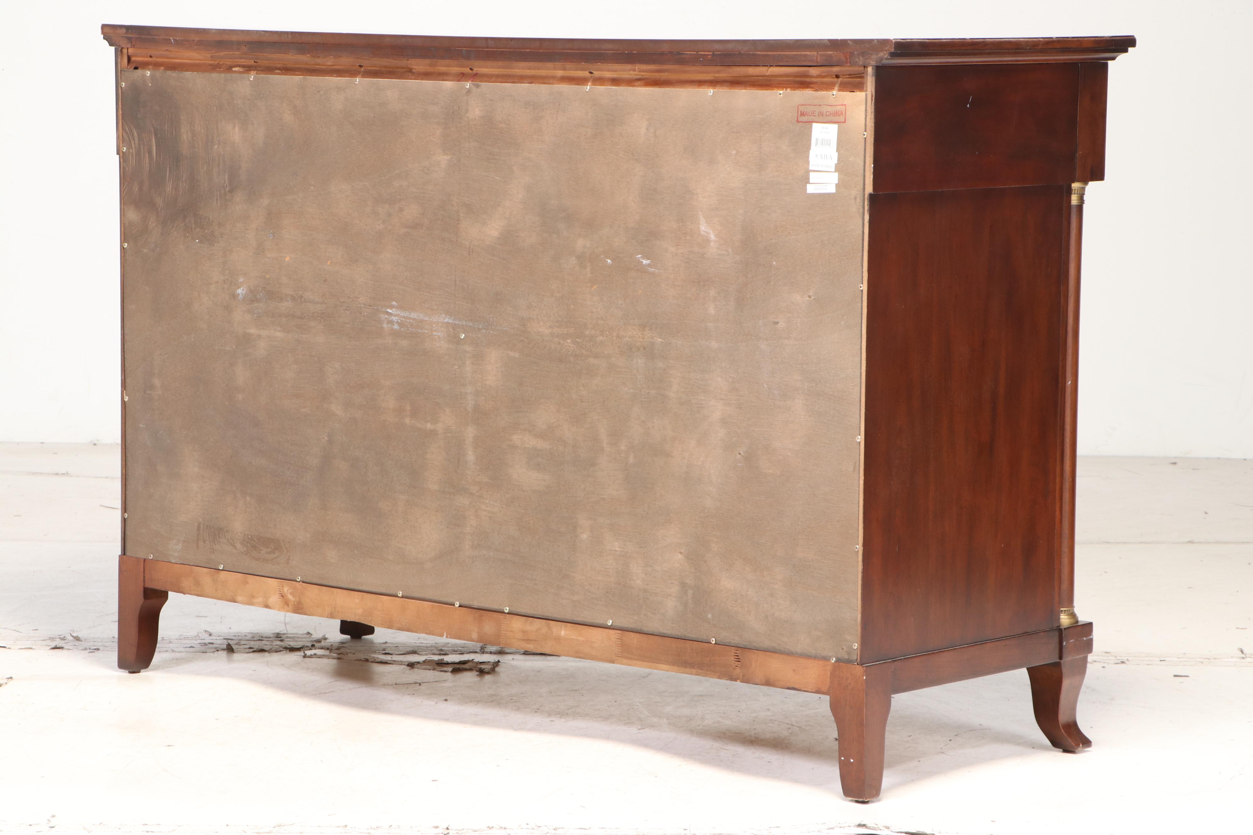 Martha Stewart by Bernhardt Empire Style Cherry Chest of Drawers