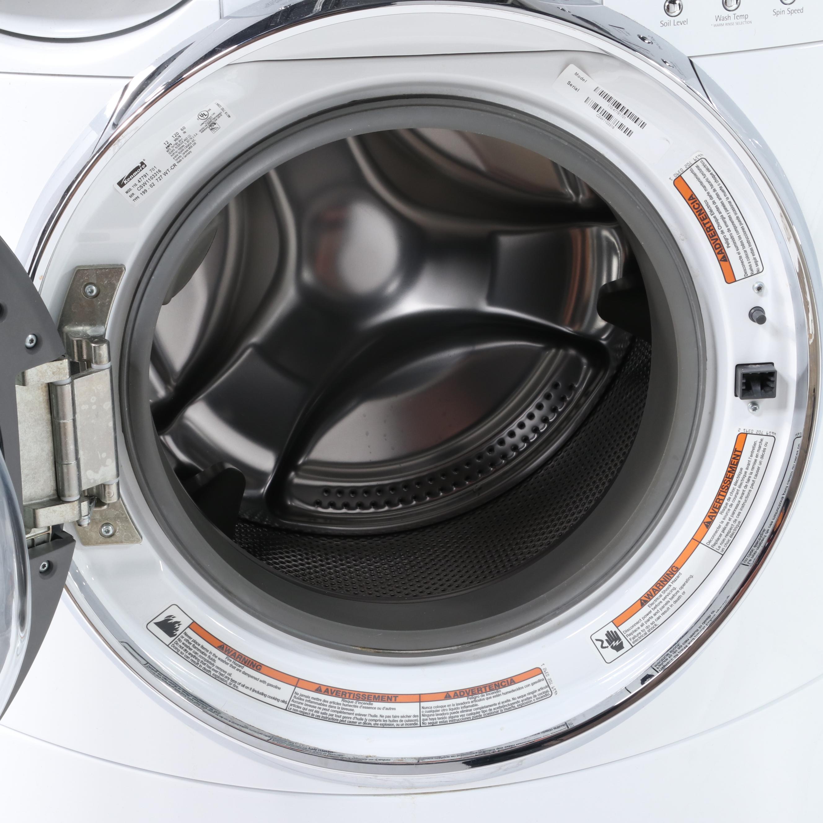 Kenmore Elite HE5 Steam Electric Washer and Dryer Set