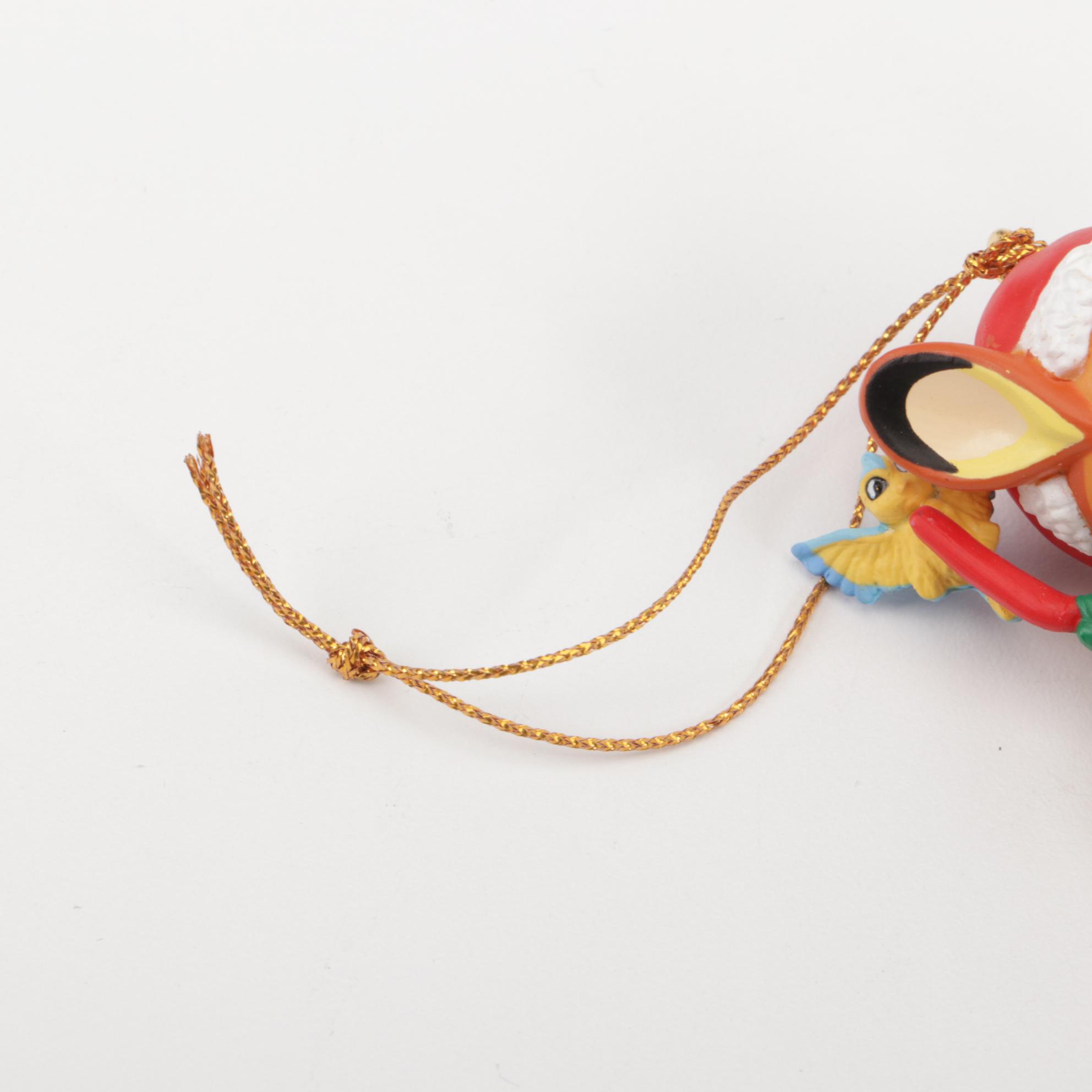 Walt Disney "Mickey Mouse", "Bambi", "Peter Pan" and Other Character Ornaments