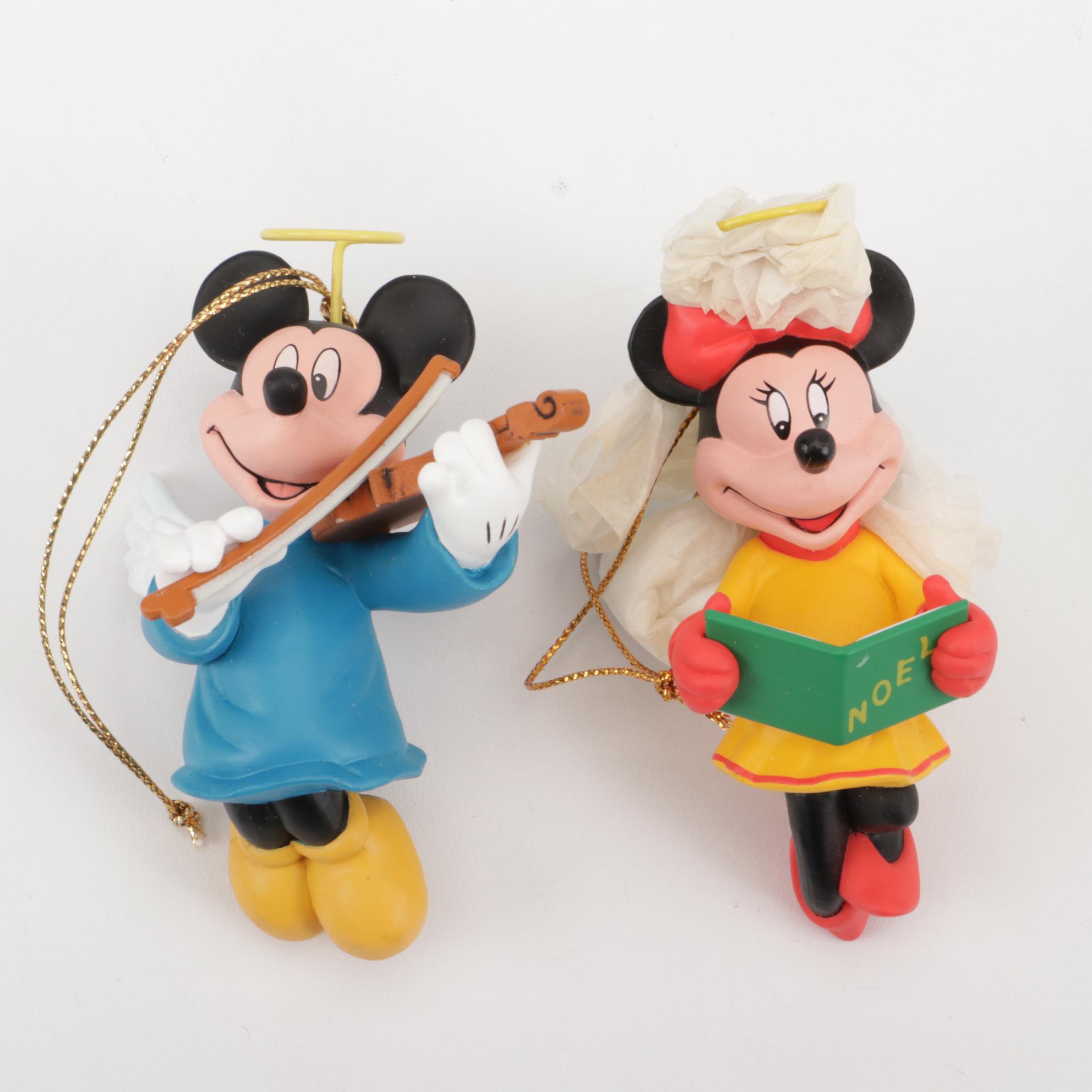 Walt Disney "Mickey Mouse", "Bambi", "Peter Pan" and Other Character Ornaments