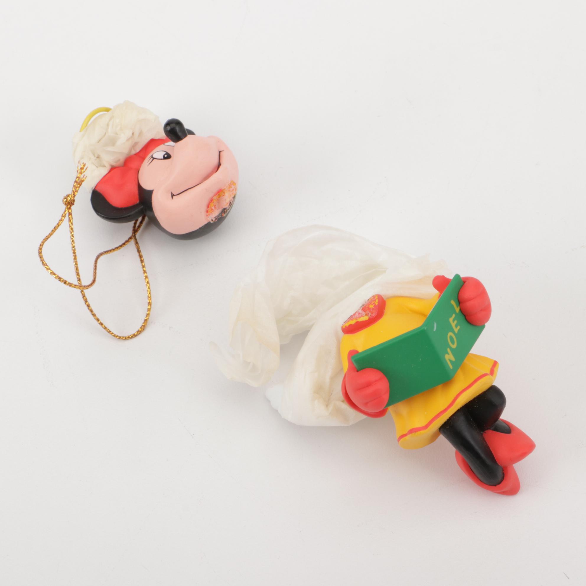 Walt Disney "Mickey Mouse", "Bambi", "Peter Pan" and Other Character Ornaments