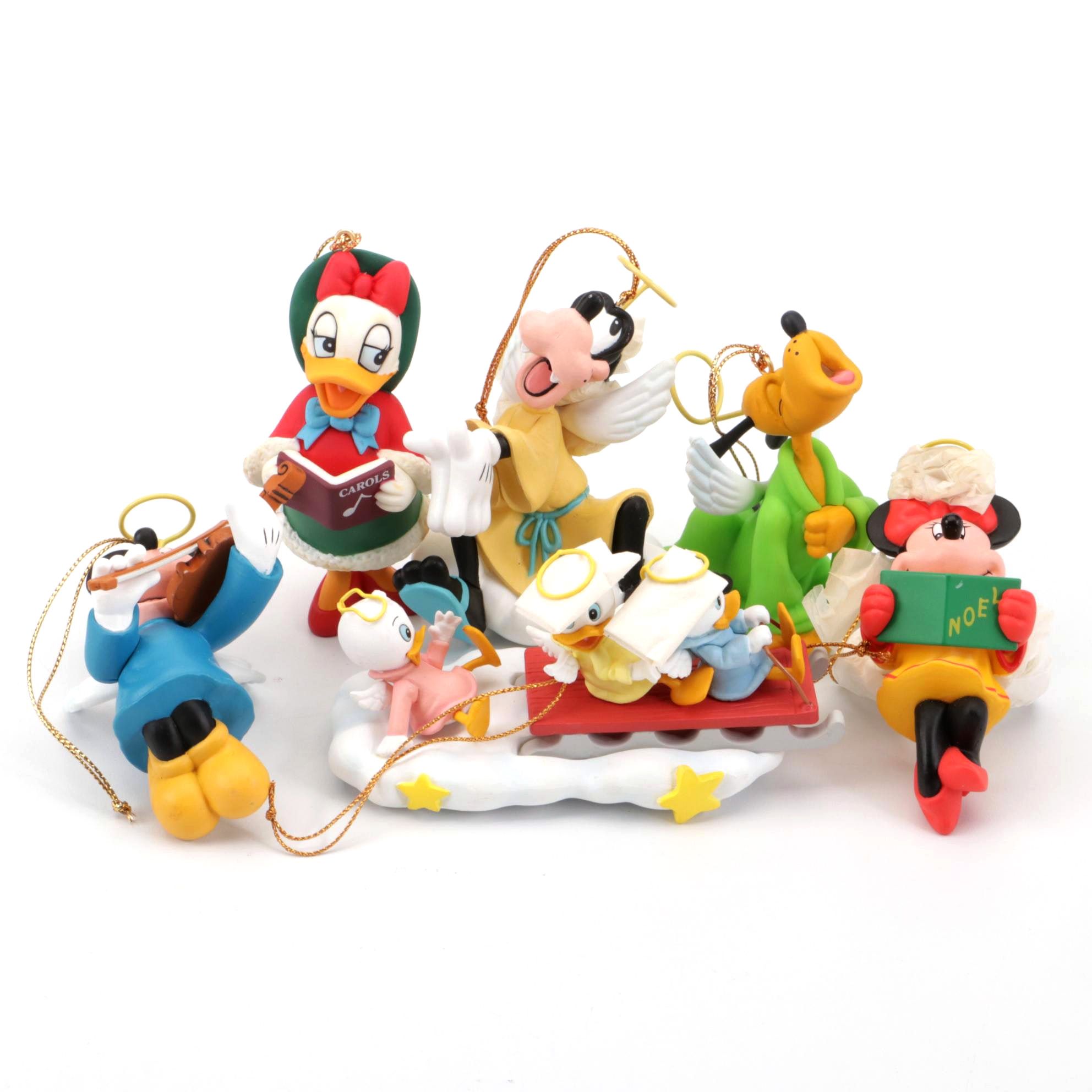 Walt Disney "Mickey Mouse", "Bambi", "Peter Pan" and Other Character Ornaments