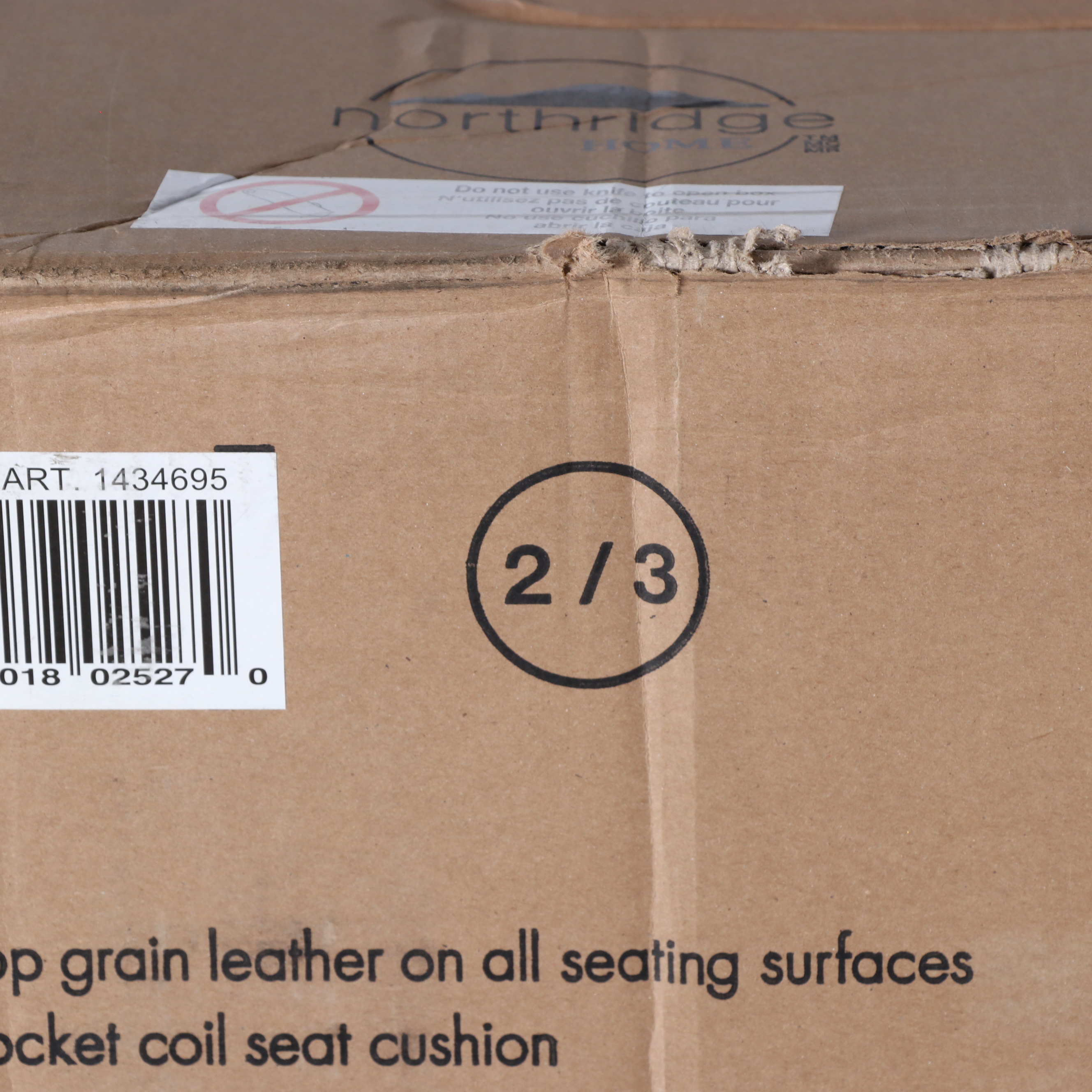 Northridge "Rizzo Heights" Leather Power Reclining Sectional