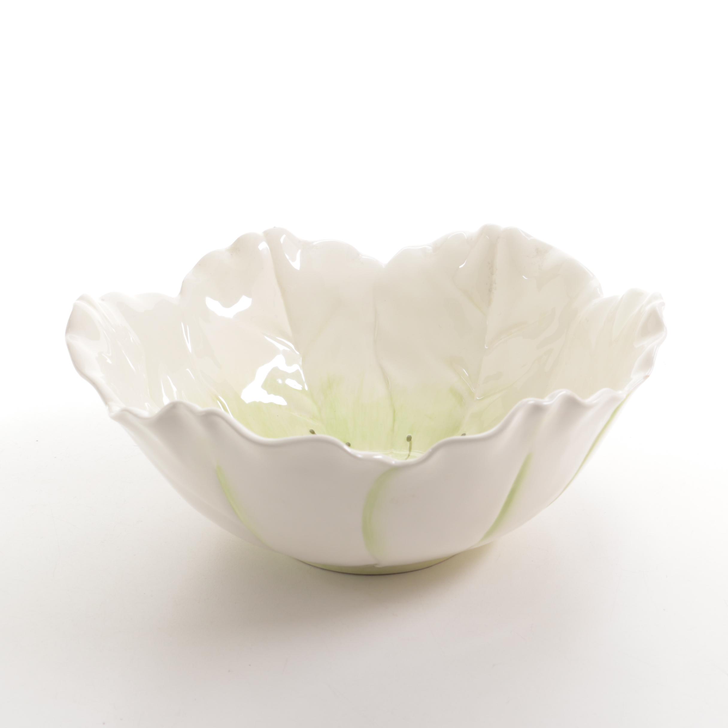 Morgan & Finch Dolomite Serving Bowl with Other Ceramic Tableware