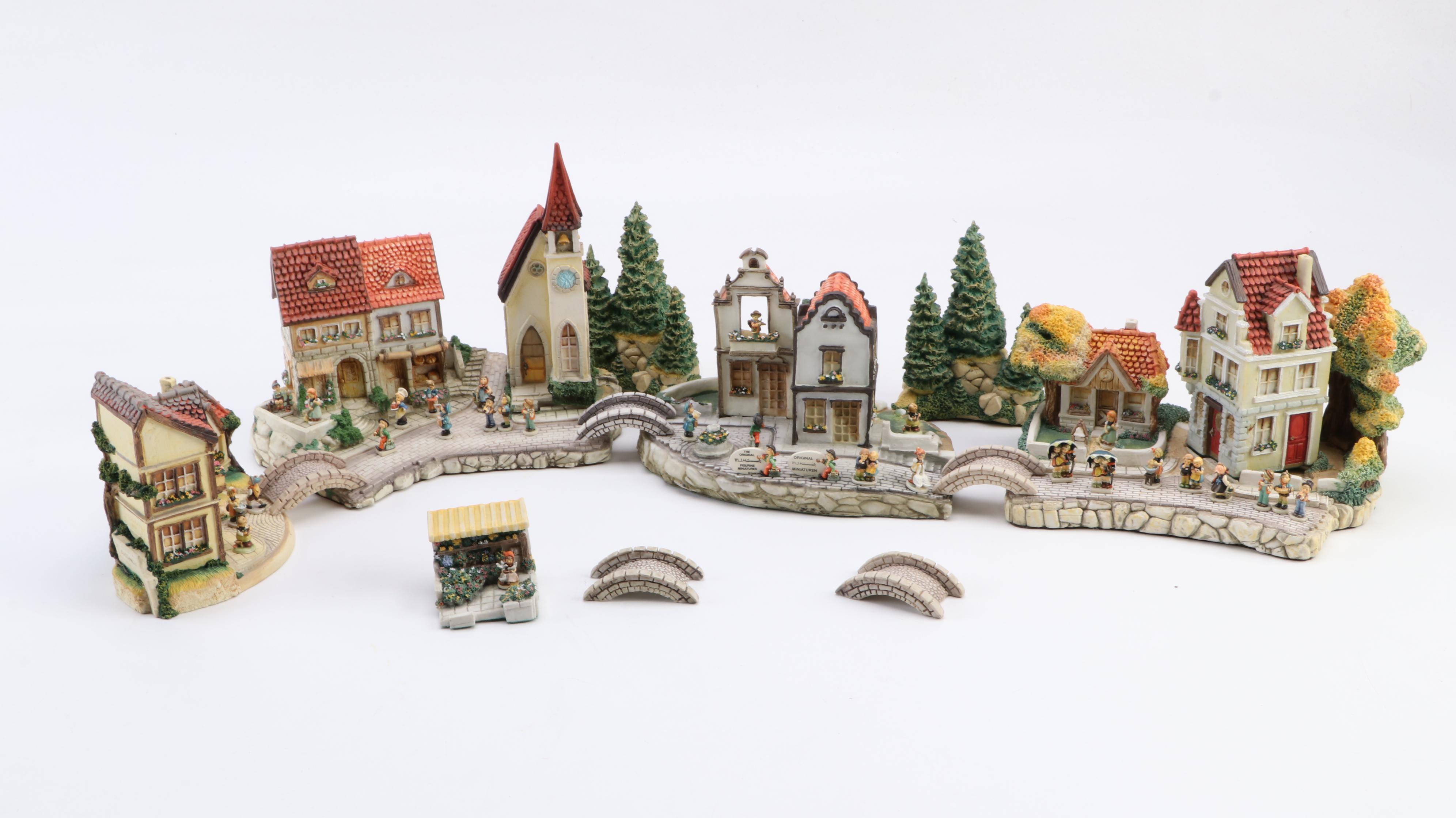 Olszewski for Goebel Miniature Porcelain Hummel Figurines and Vignettes