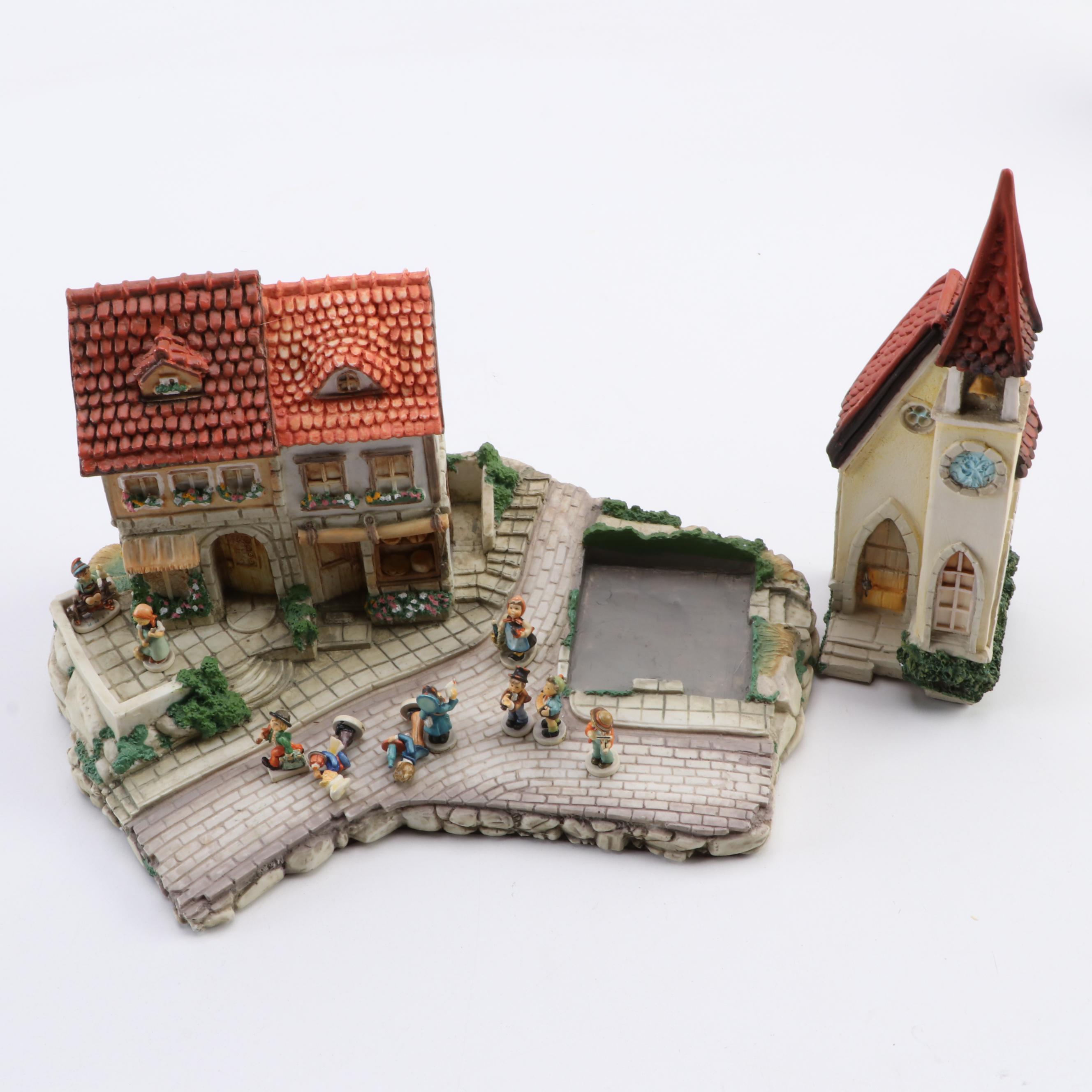 Olszewski for Goebel Miniature Porcelain Hummel Figurines and Vignettes