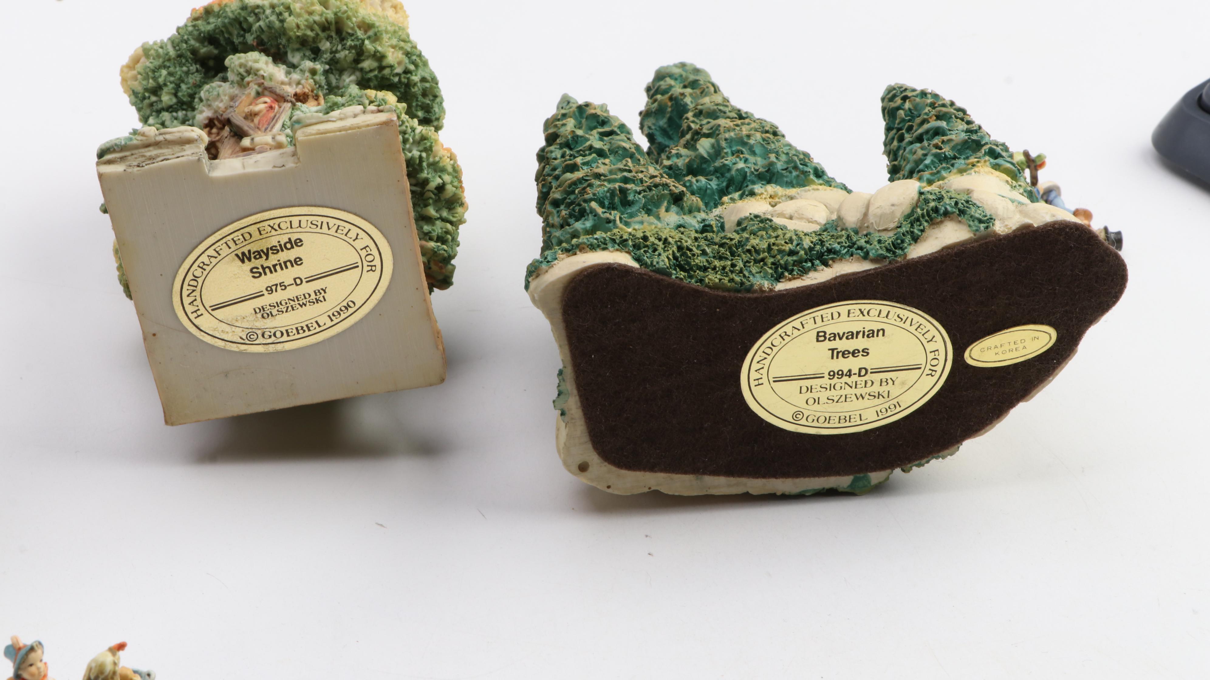 Olszewski for Goebel Miniature Porcelain Hummel Figurines and Vignettes