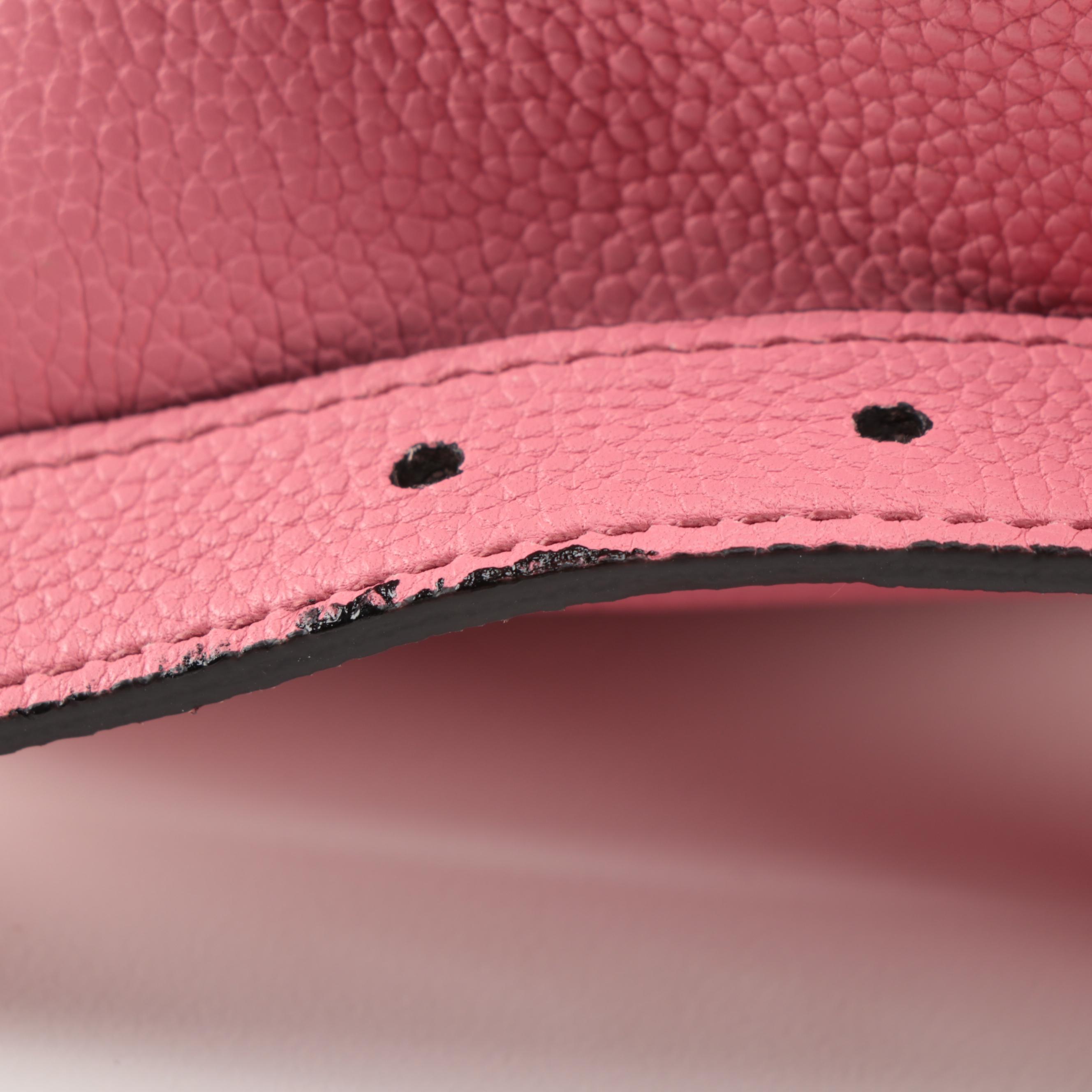 Prada Pink Vitello Daino Leather Two-Way Shoulder Bag