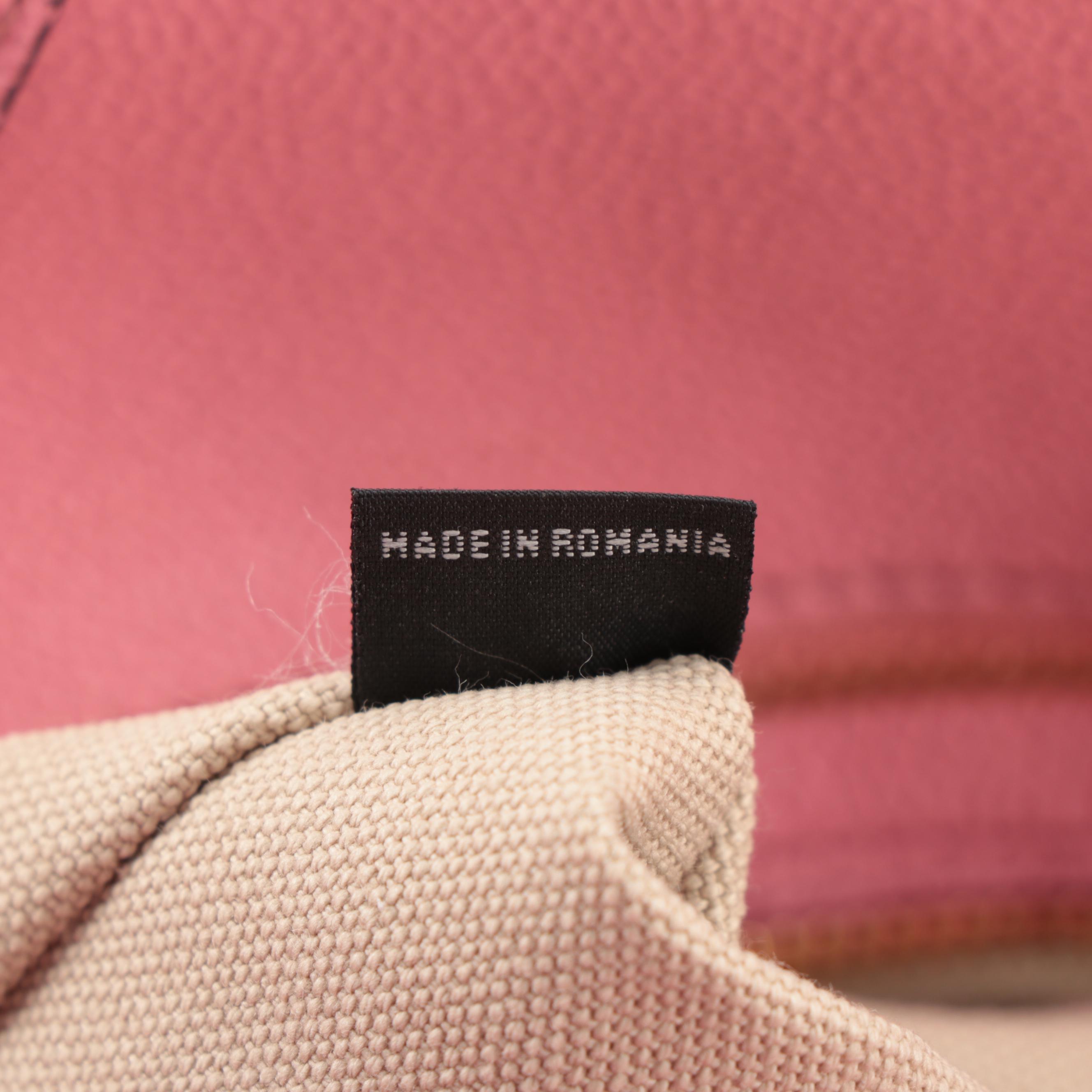 Prada Pink Vitello Daino Leather Two-Way Shoulder Bag