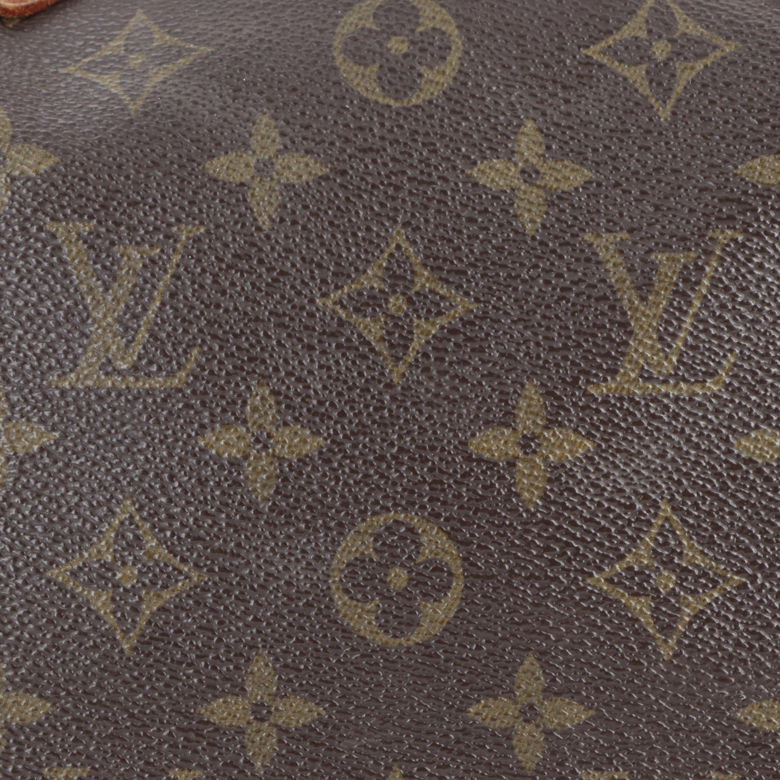 Louis Vuitton Speedy 35 in Monogram Canvas and Vachetta Leather