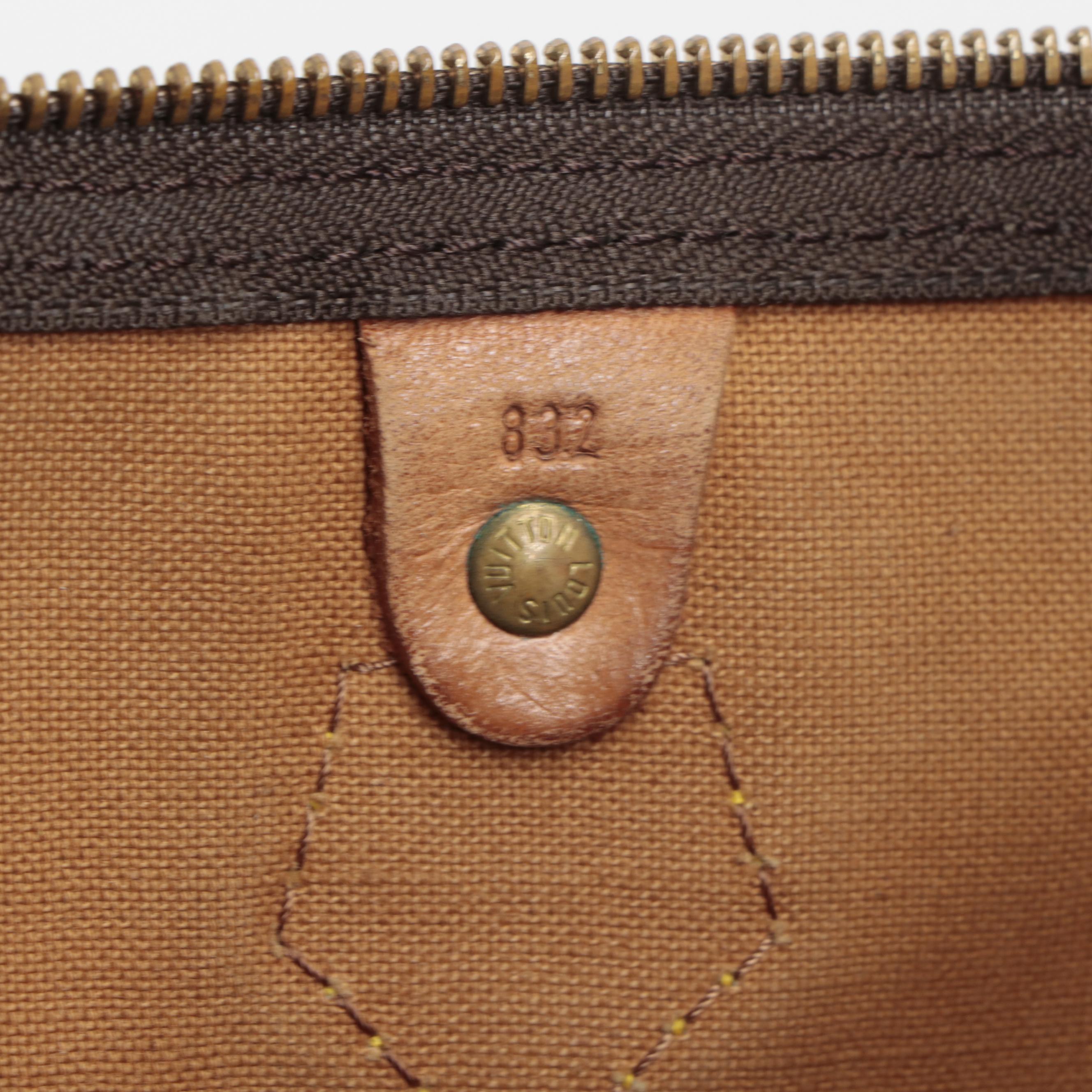 Louis Vuitton Speedy 35 in Monogram Canvas and Vachetta Leather