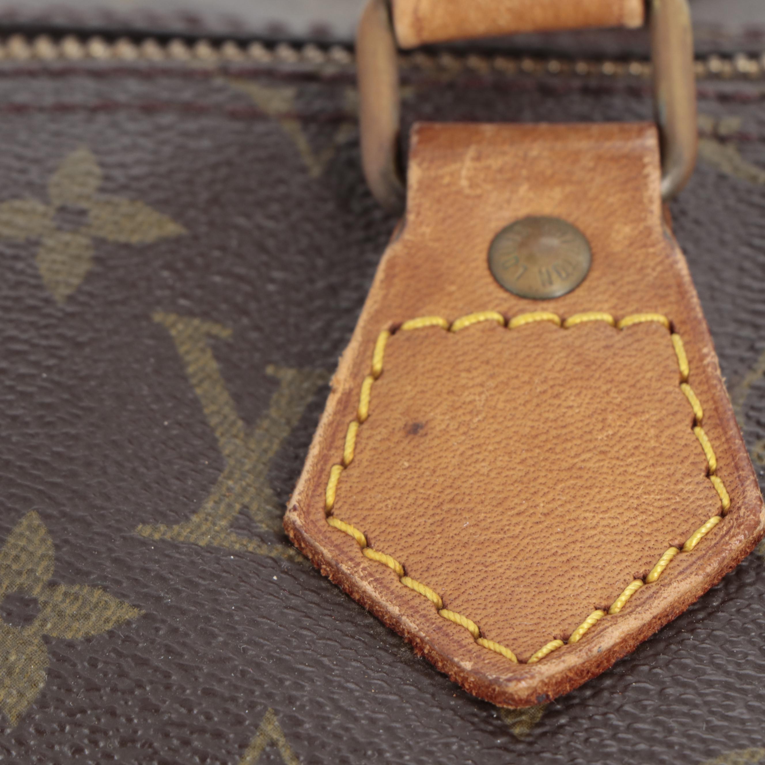 Louis Vuitton Speedy 35 in Monogram Canvas and Vachetta Leather